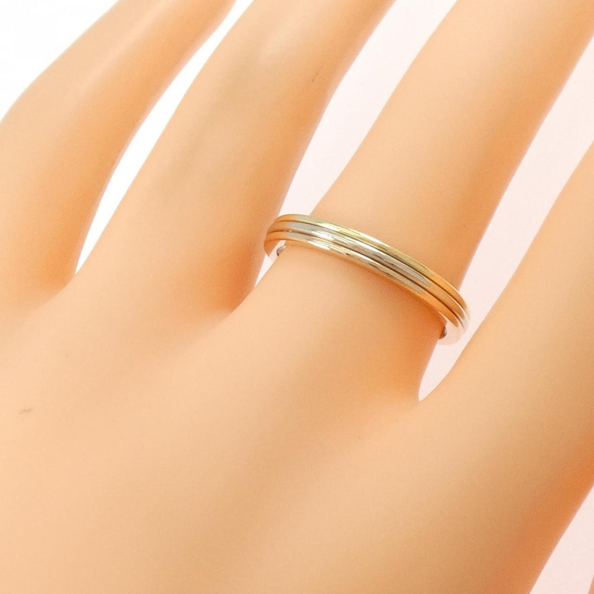 Cartier Yellow Gold (18K) Pink Gold (18K) White Gold (18K) Band Ring (Pre-Owned)