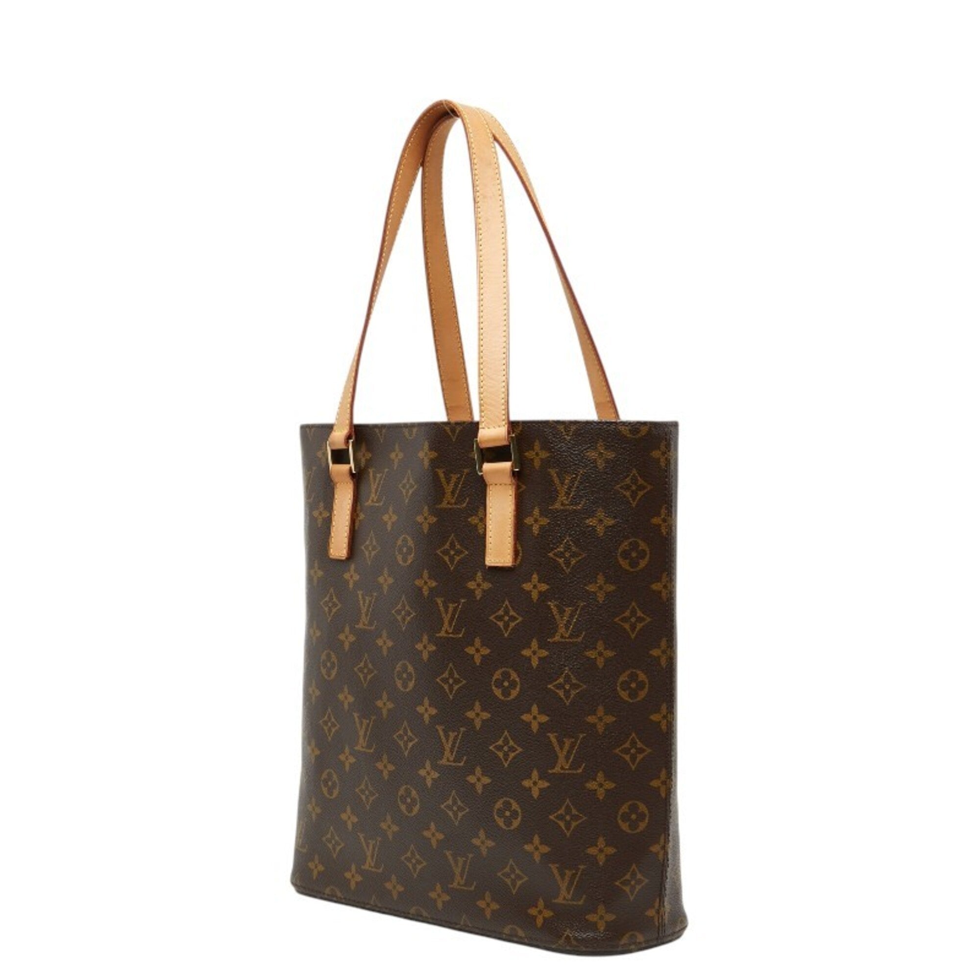 Louis Vuitton Brown Pvc Leather Tote Bag (Pre-Owned)