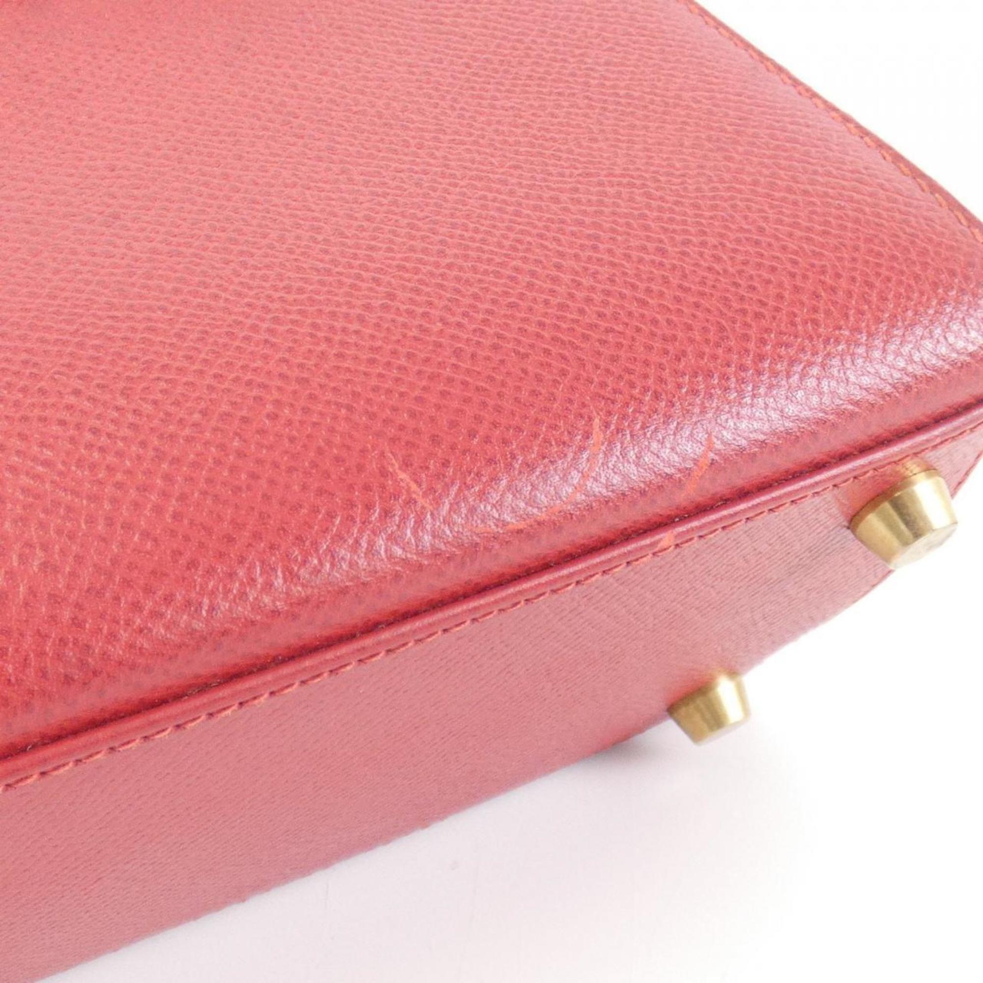 Hermes Courchevel Leather Handbag (Pre-Owned)