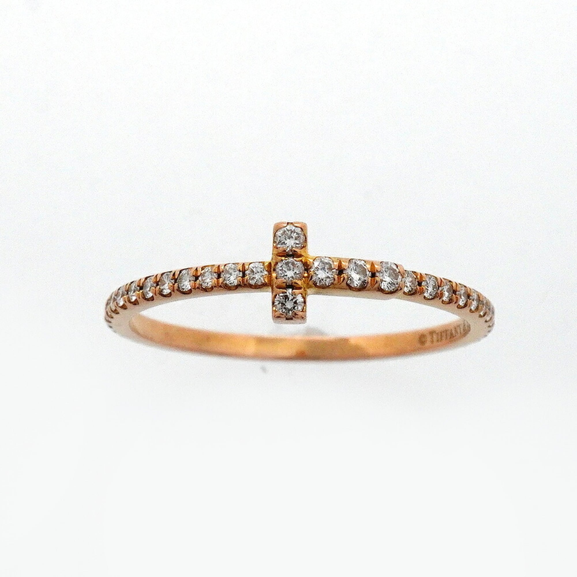 Tiffany Pink Gold (18K) Band Ring (Pre-Owned)