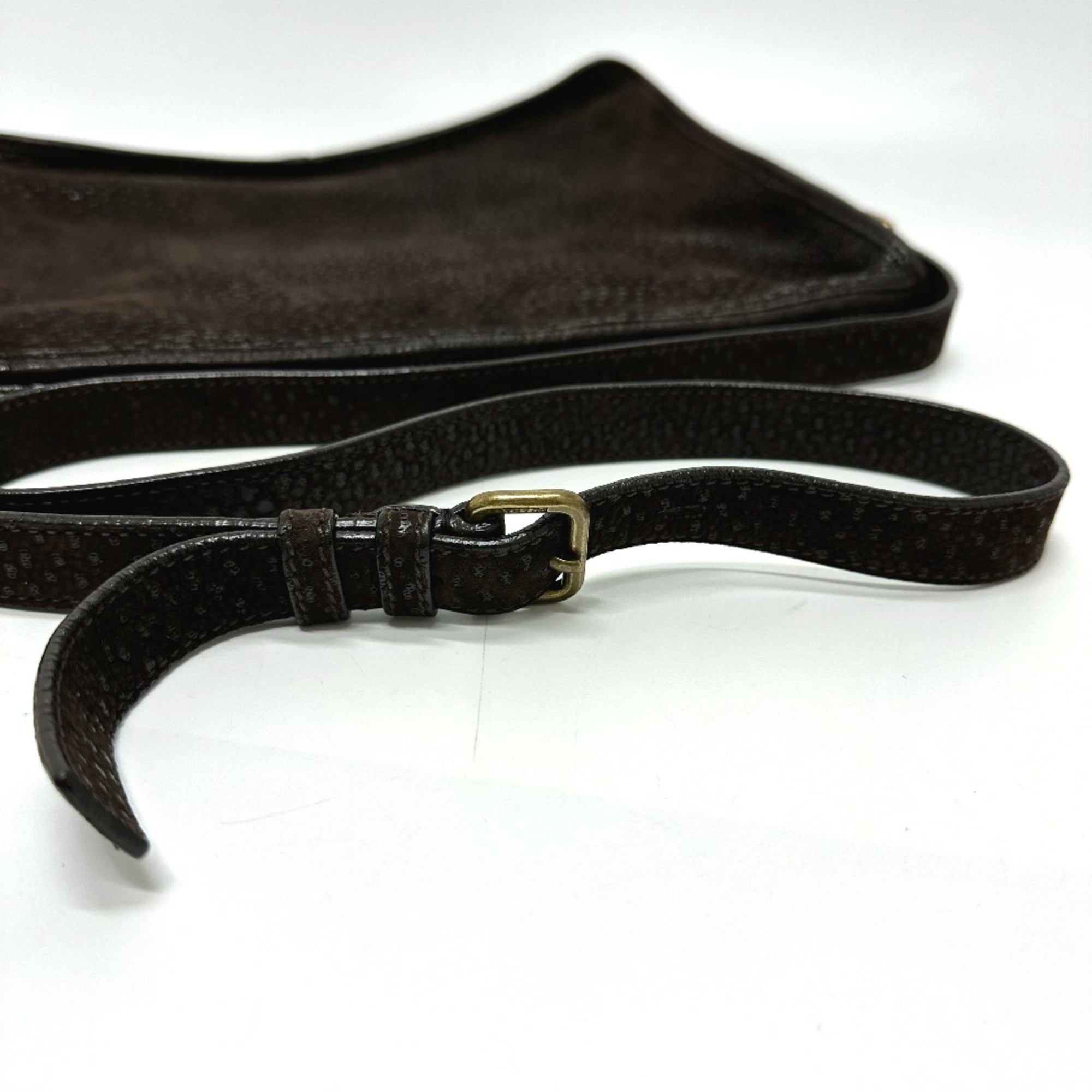 Prada Brown Leather Shoulder Bag (Pre-Owned)