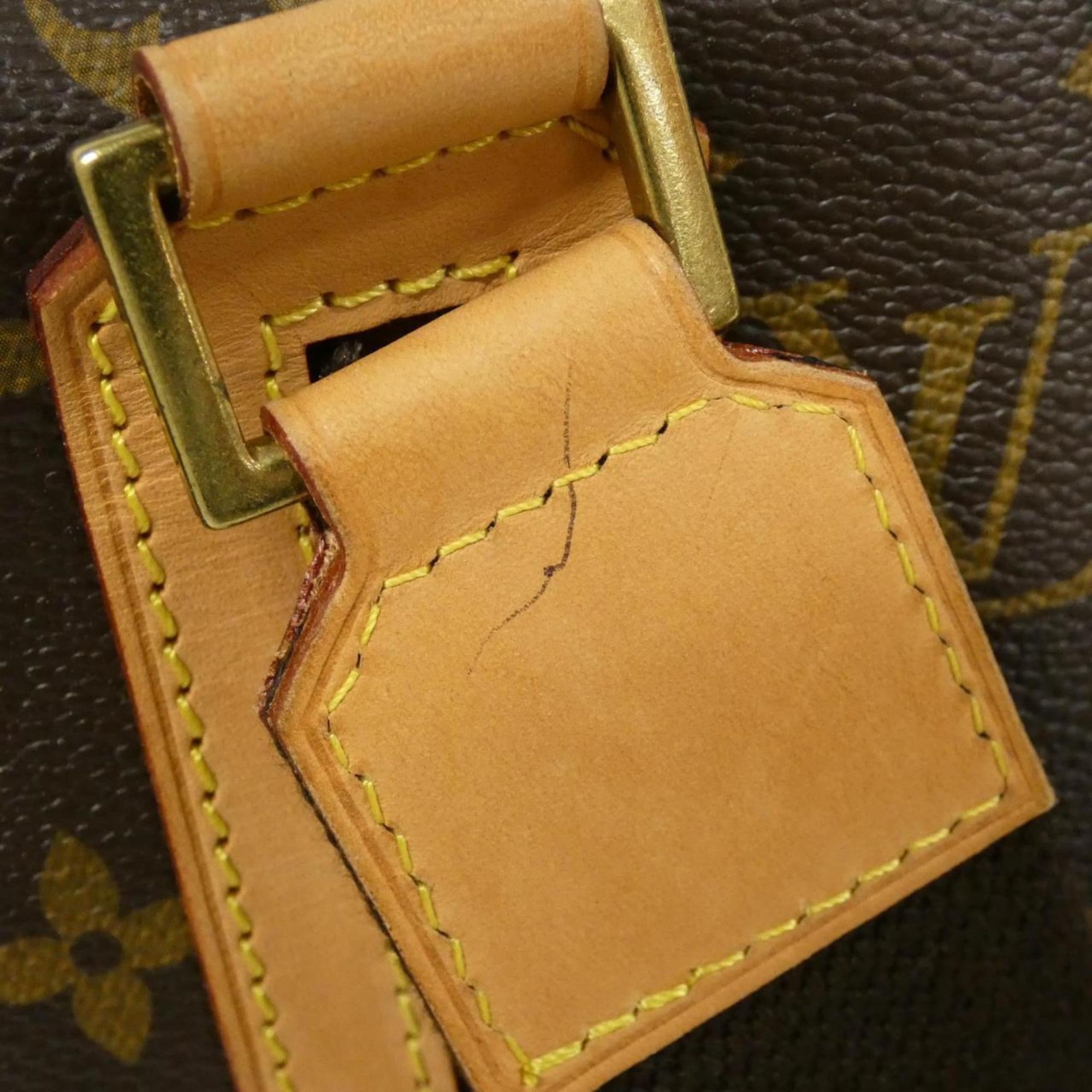 Louis Vuitton Brown Coated Canvas Handbag (Pre-Owned)