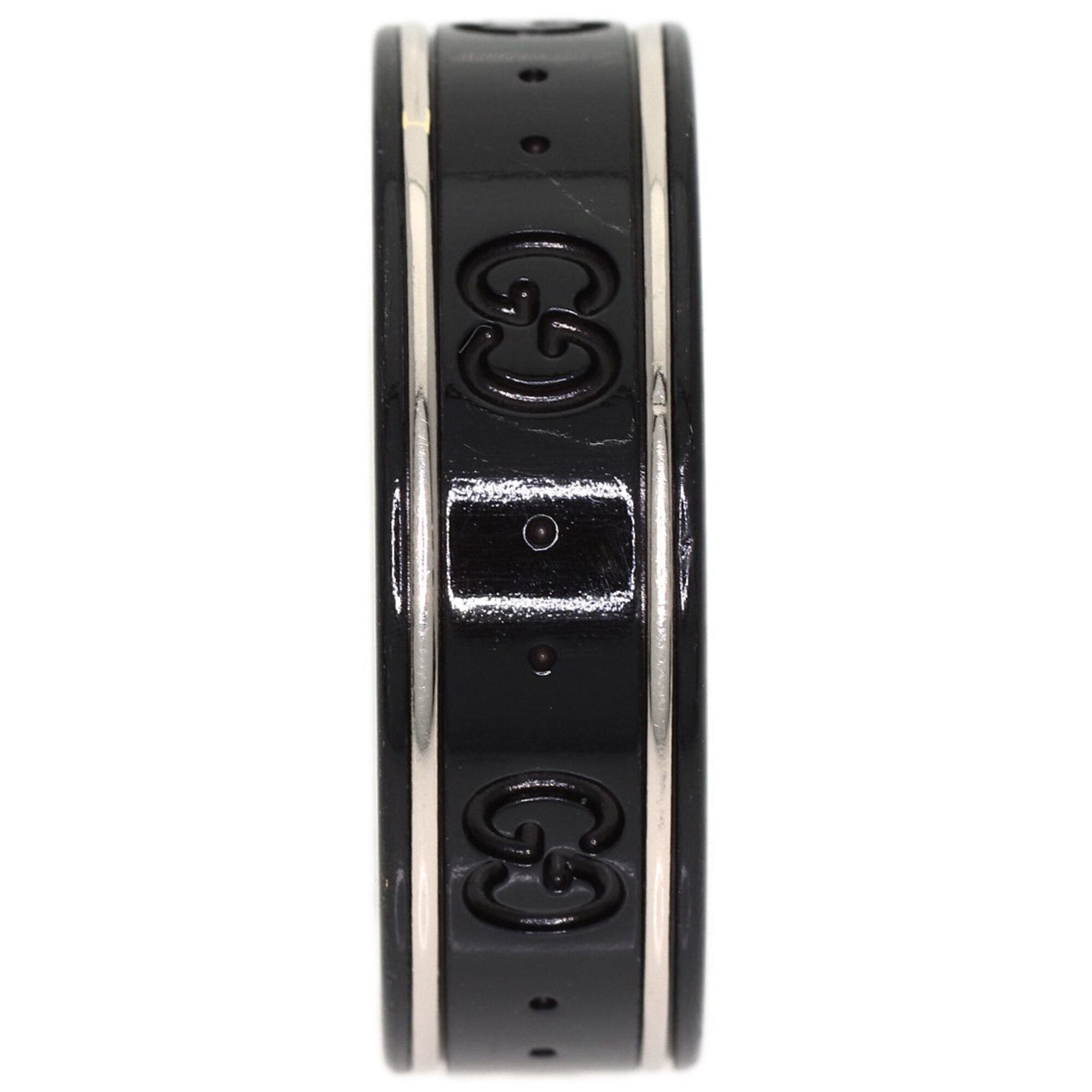 Gucci White Gold (18K) Band Ring (Pre-Owned)