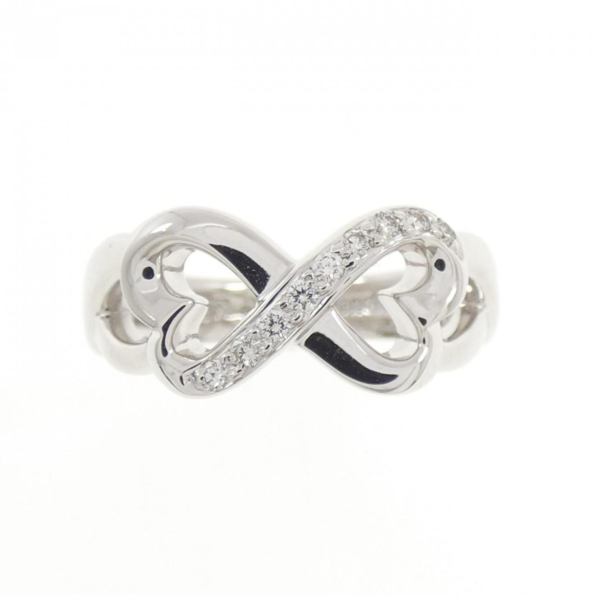 Tiffany White Gold (18K) Band Ring (Pre-Owned)