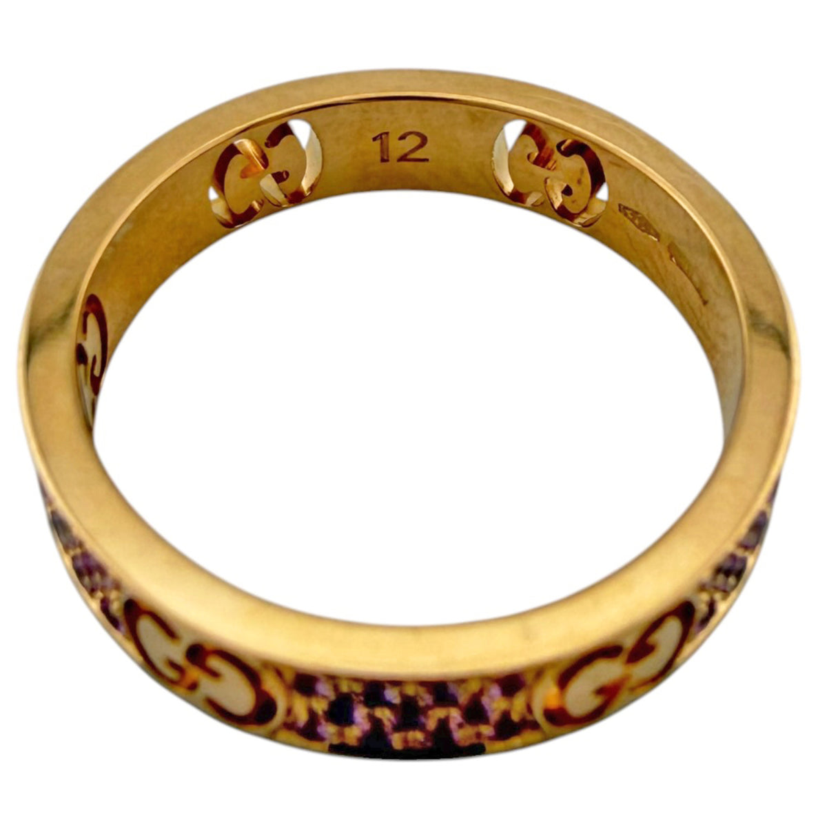 Gucci Pink Gold (18K) Band Ring (Pre-Owned)