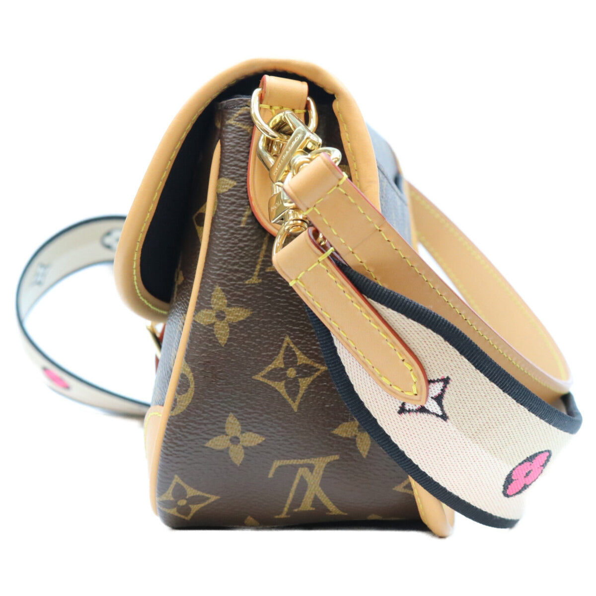 Louis Vuitton Brown Monogram Shoulder Bag (Pre-Owned)