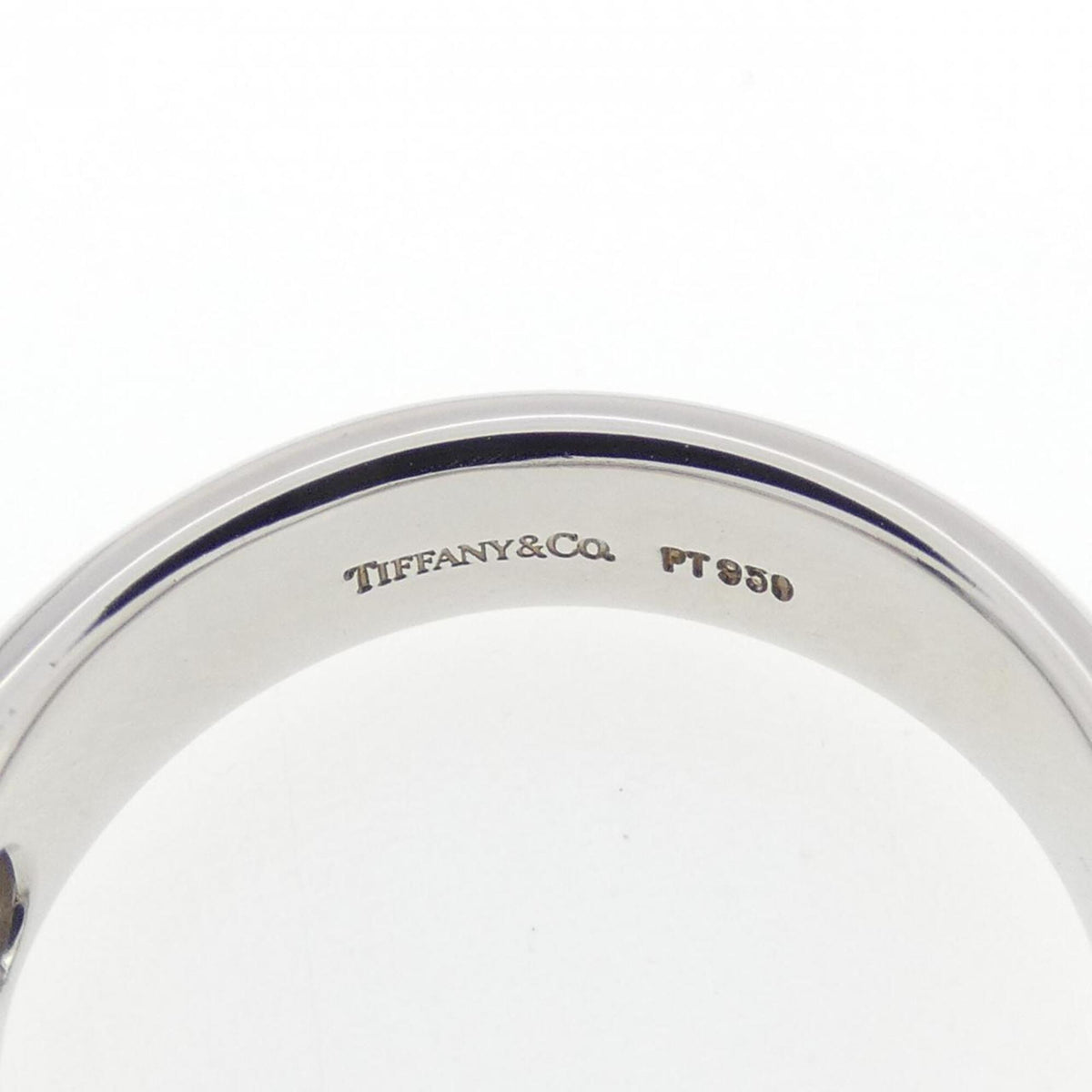 Tiffany Platinum 950 Band Ring (Pre-Owned)