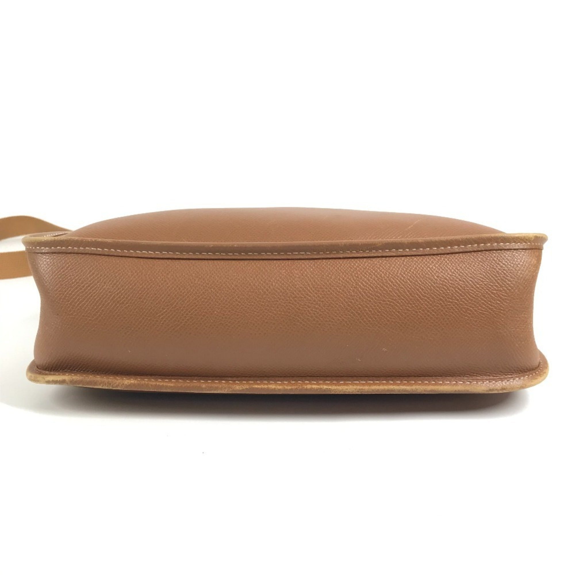 Hermes Brown Leather Shoulder Bag (Pre-Owned)