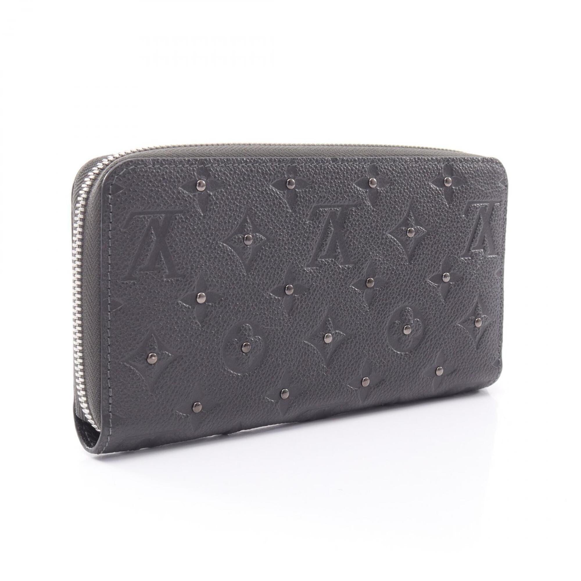 Louis Vuitton Gray Platine Monogram Empreinte Long Wallet (Bi-Fold) (Pre-Owned)