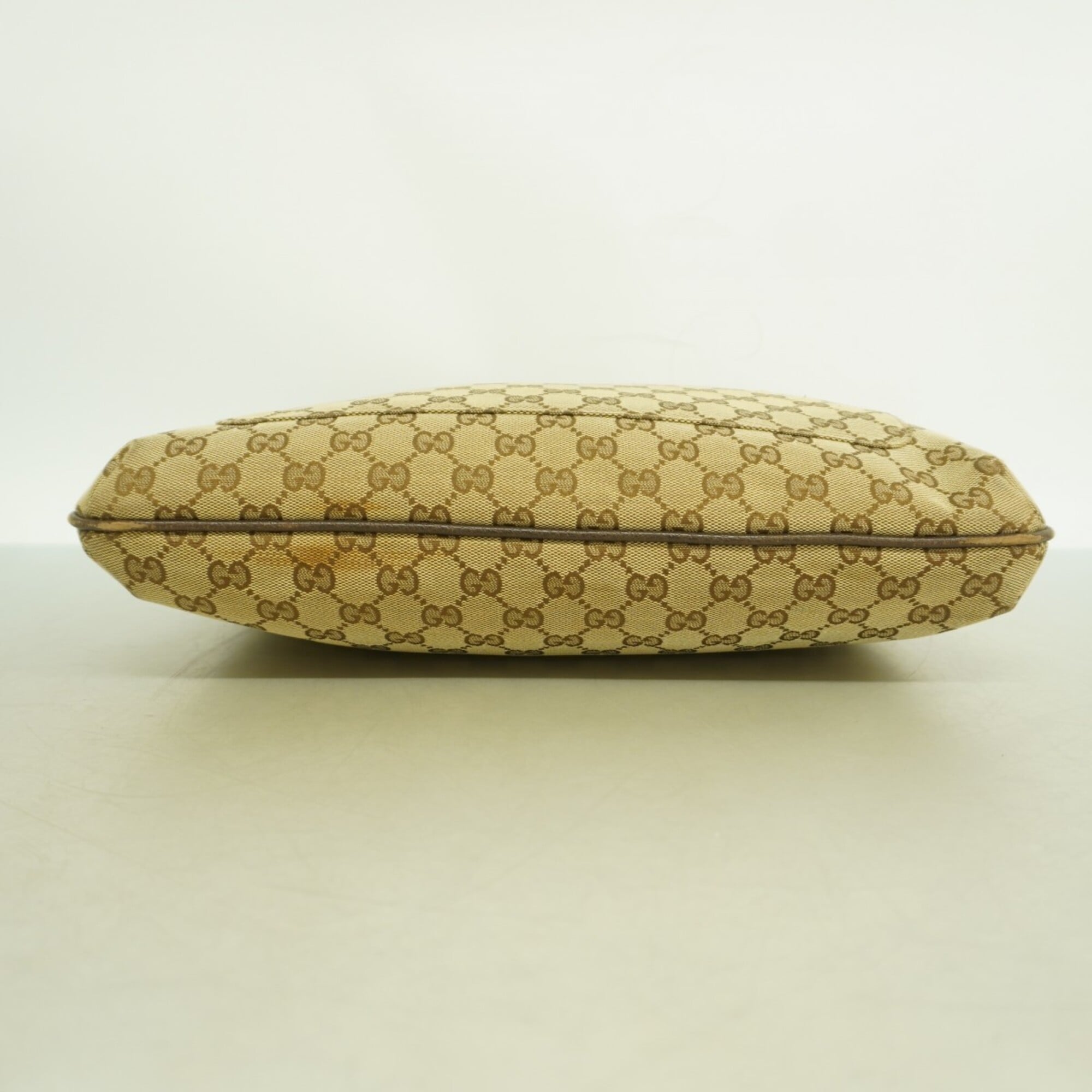 Gucci Beige Canvas Shoulder Bag (Pre-Owned)