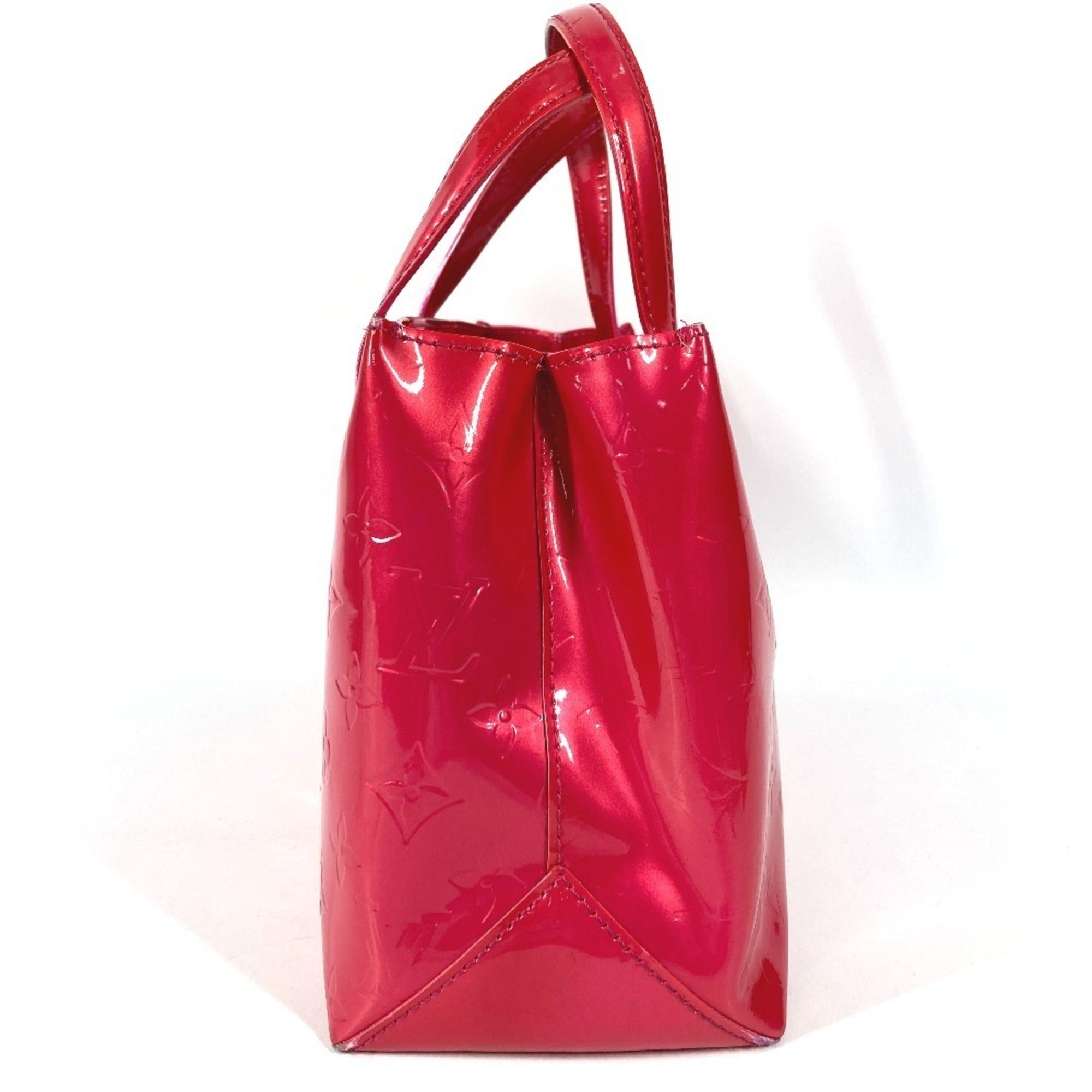 Louis Vuitton Galle Pink Rose Pop Monogram Vernis Handbag Tote Bag (Pre-Owned)