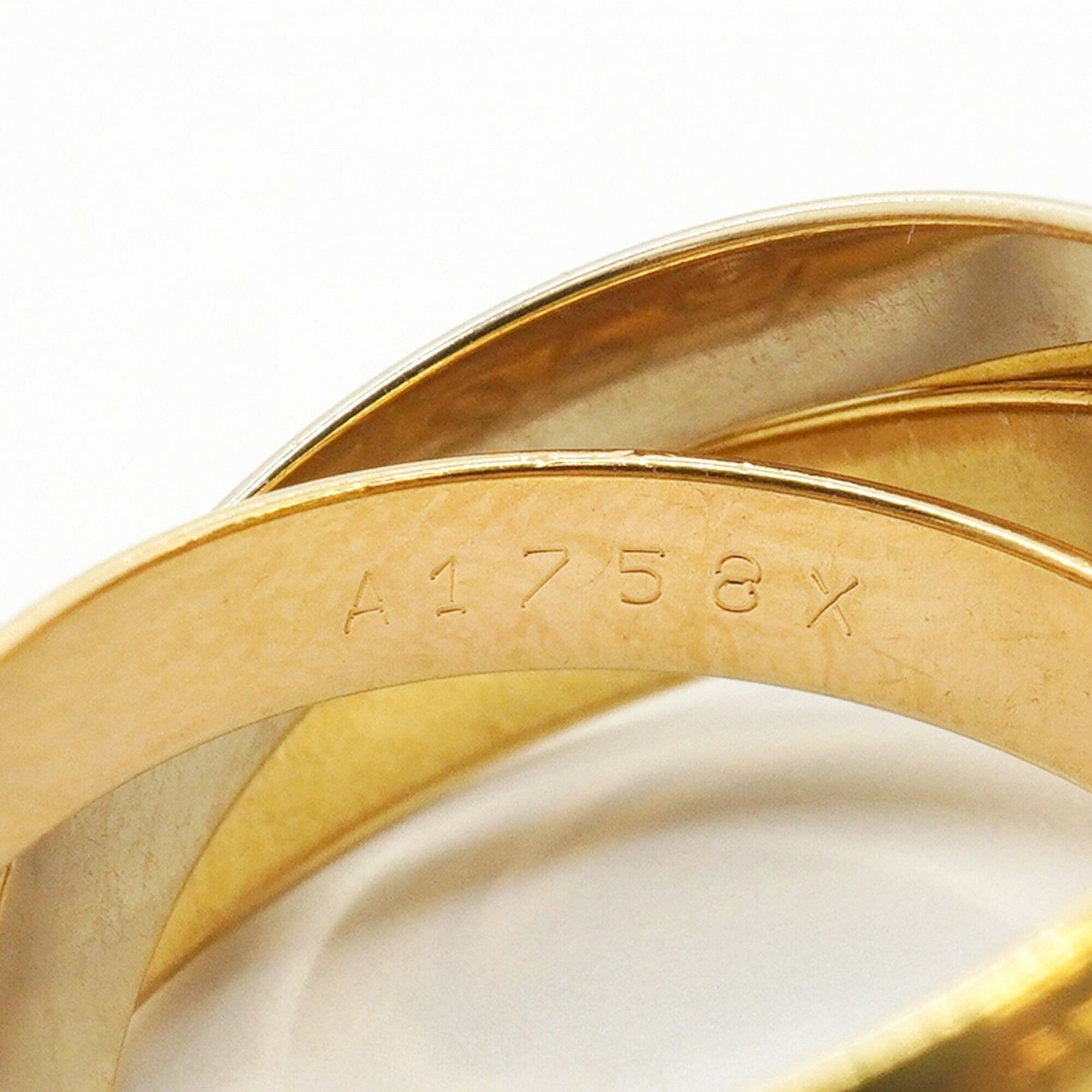 Cartier Yellow Gold (18K) Pink Gold (18K) White Gold (18K) Band Ring (Pre-Owned)