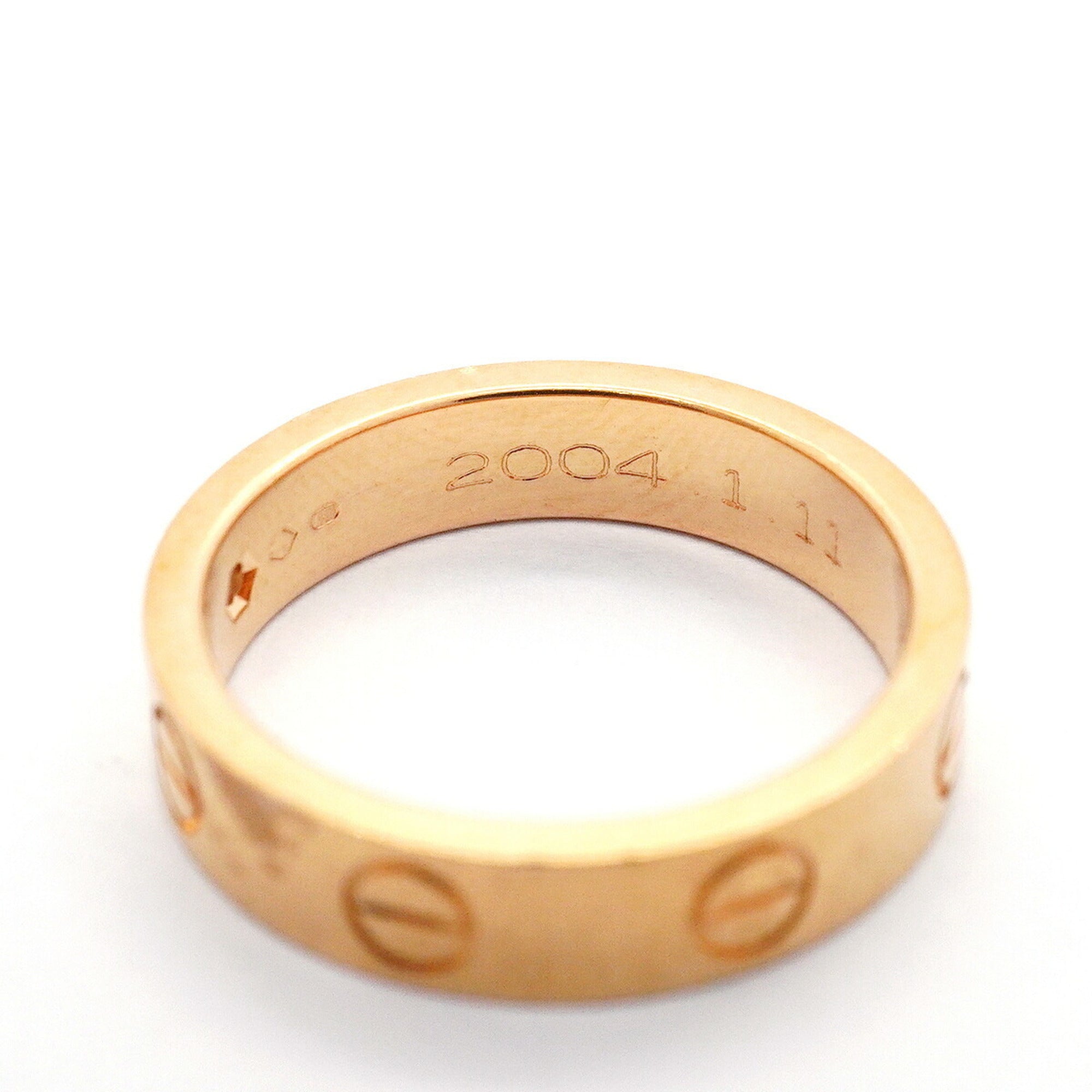 Cartier Pink Gold (18K) Band Ring (Pre-Owned)