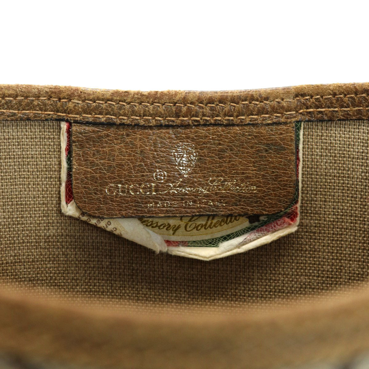 Gucci Beige Gg Supreme Shoulder Bag Tote Bag (Pre-Owned)
