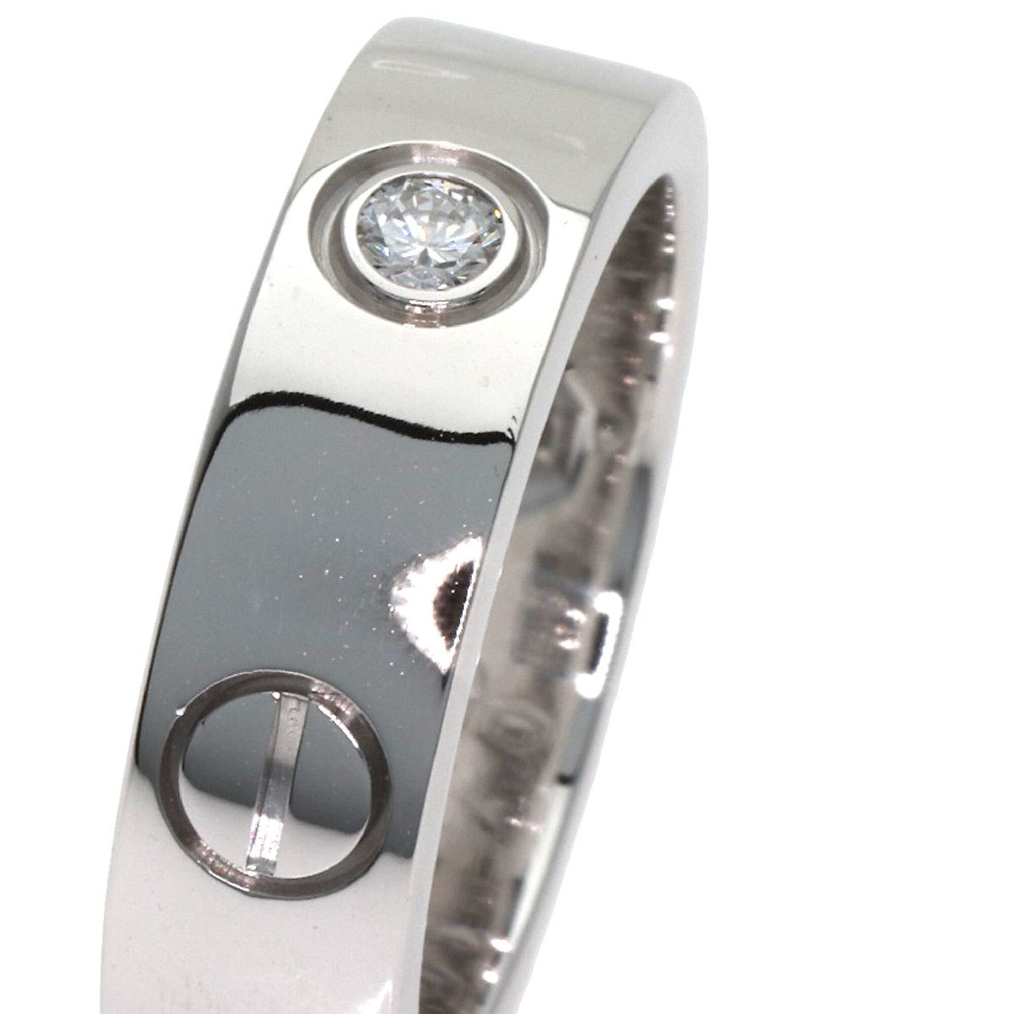 Cartier Love White Gold (18K) Band Ring (Pre-Owned)