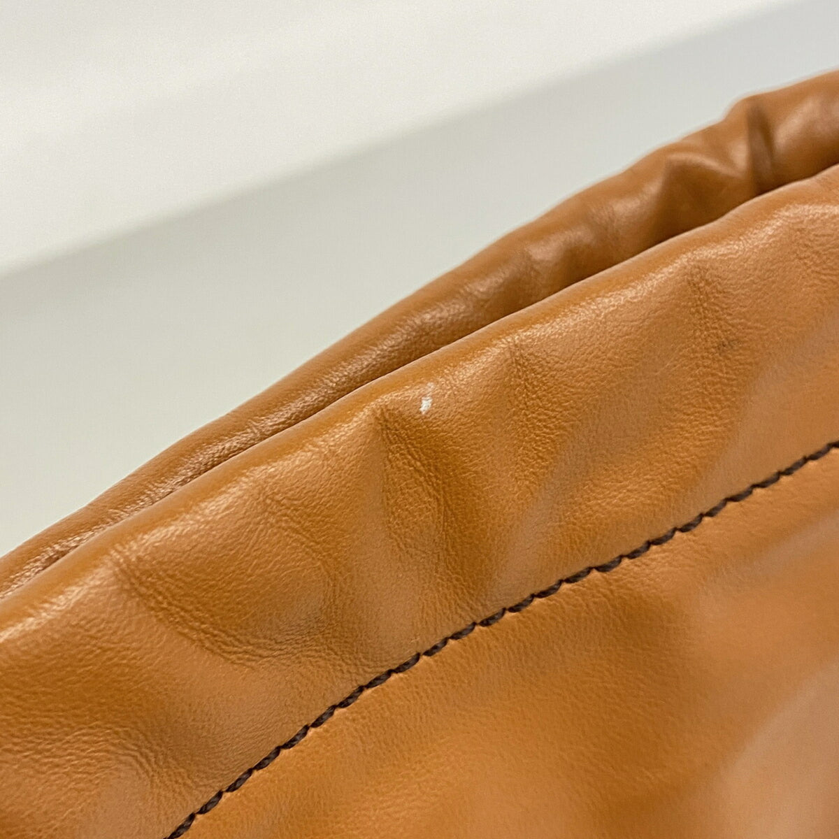 Fendi Brown Leather Shoulder Bag (Pre-Owned)