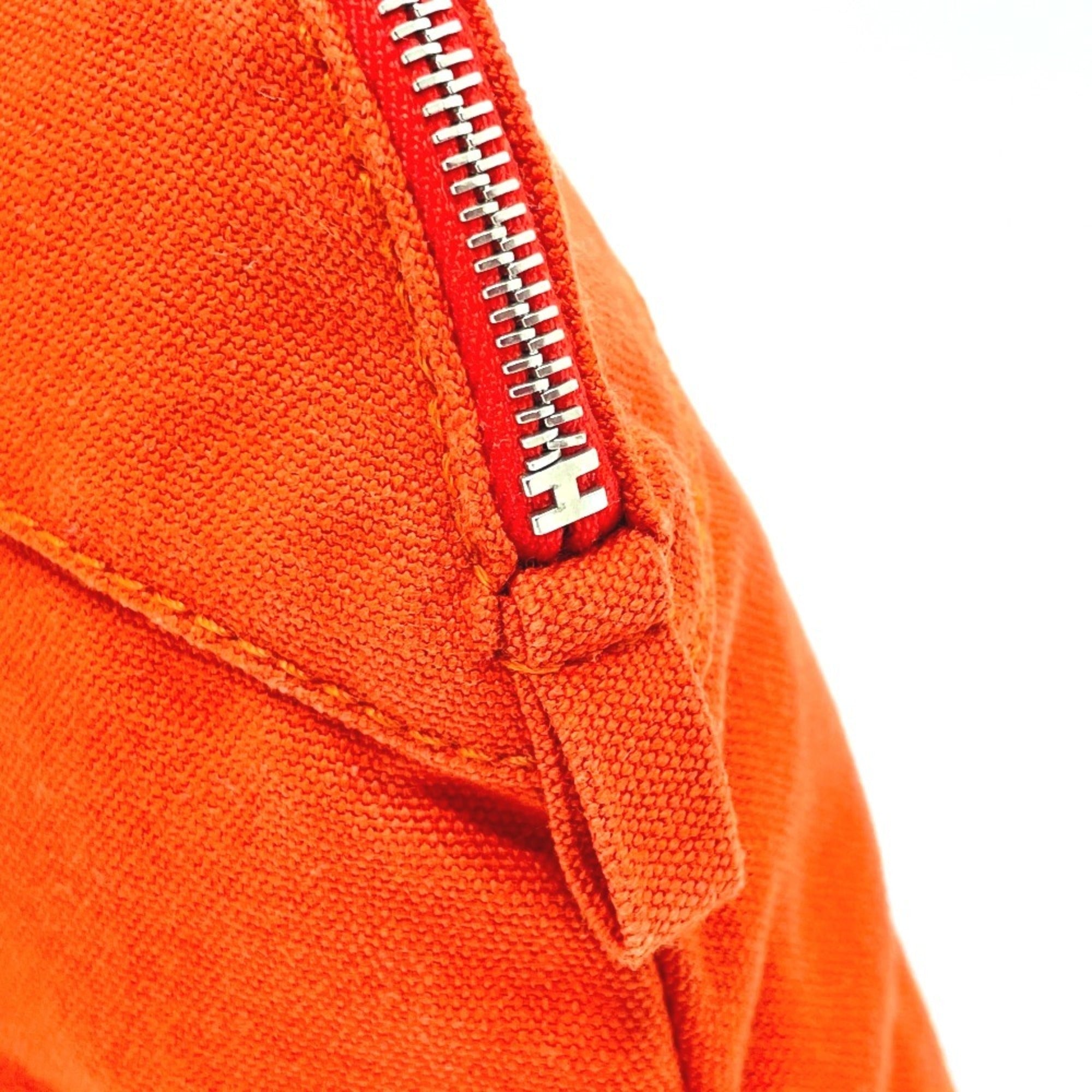 Hermes Orange Cotton Pouch (Pre-Owned)