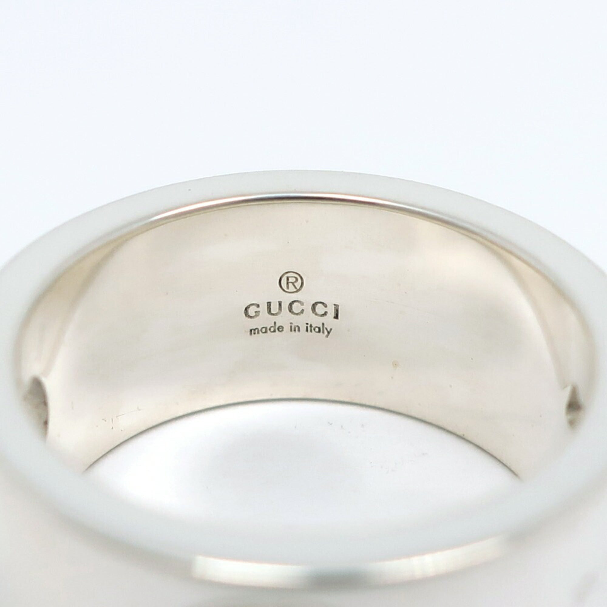 Gucci Silver Silver 925 Band Ring (Pre-Owned)