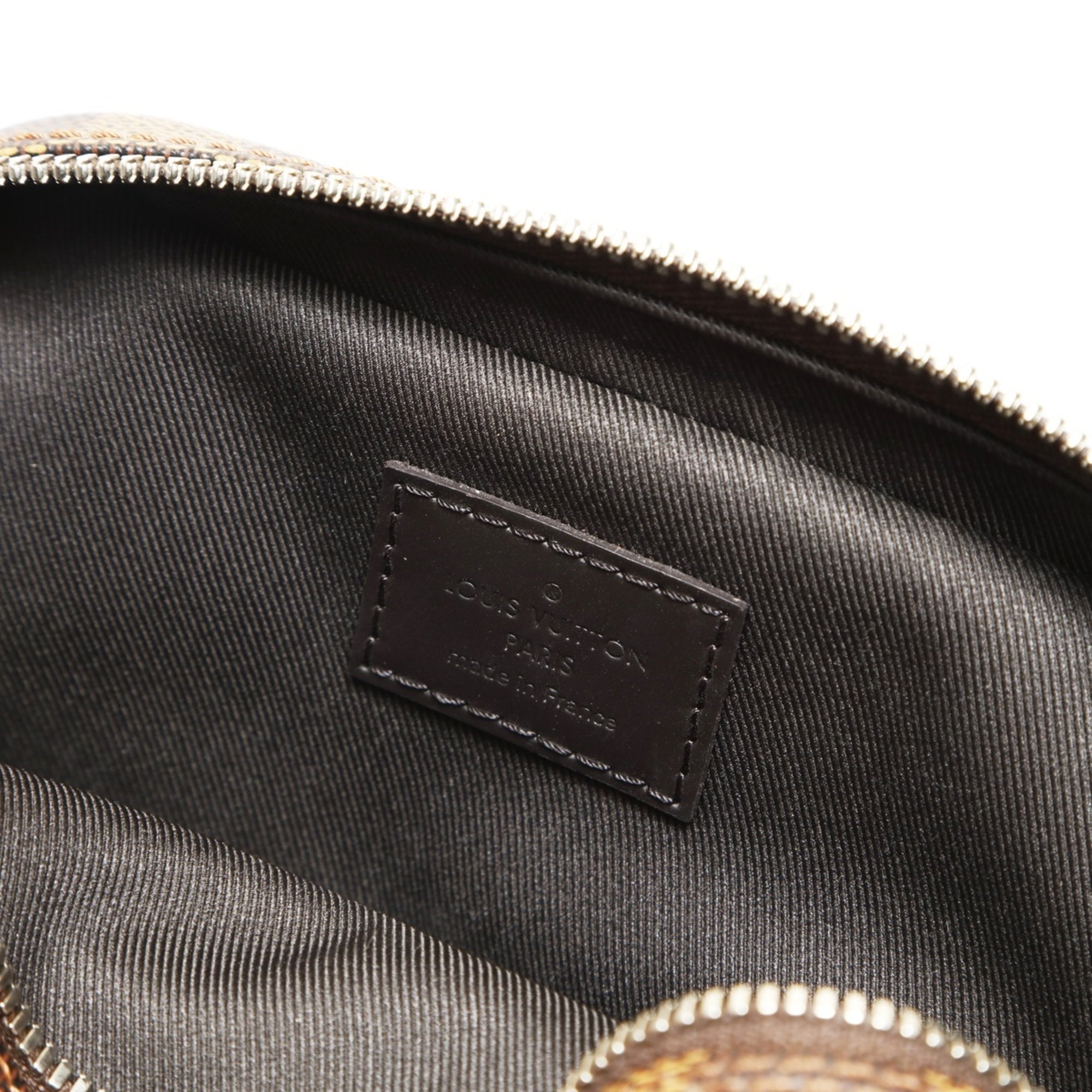 Louis Vuitton Brown Clear Damier Canvas Shoulder Bag (Pre-Owned)