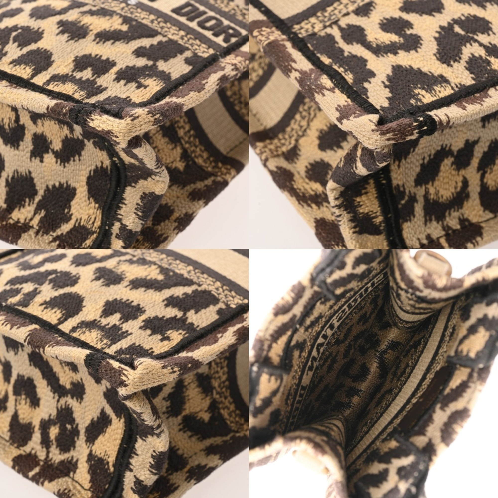 Christian Dior Beige Canvas Shoulder Bag (Pre-Owned)