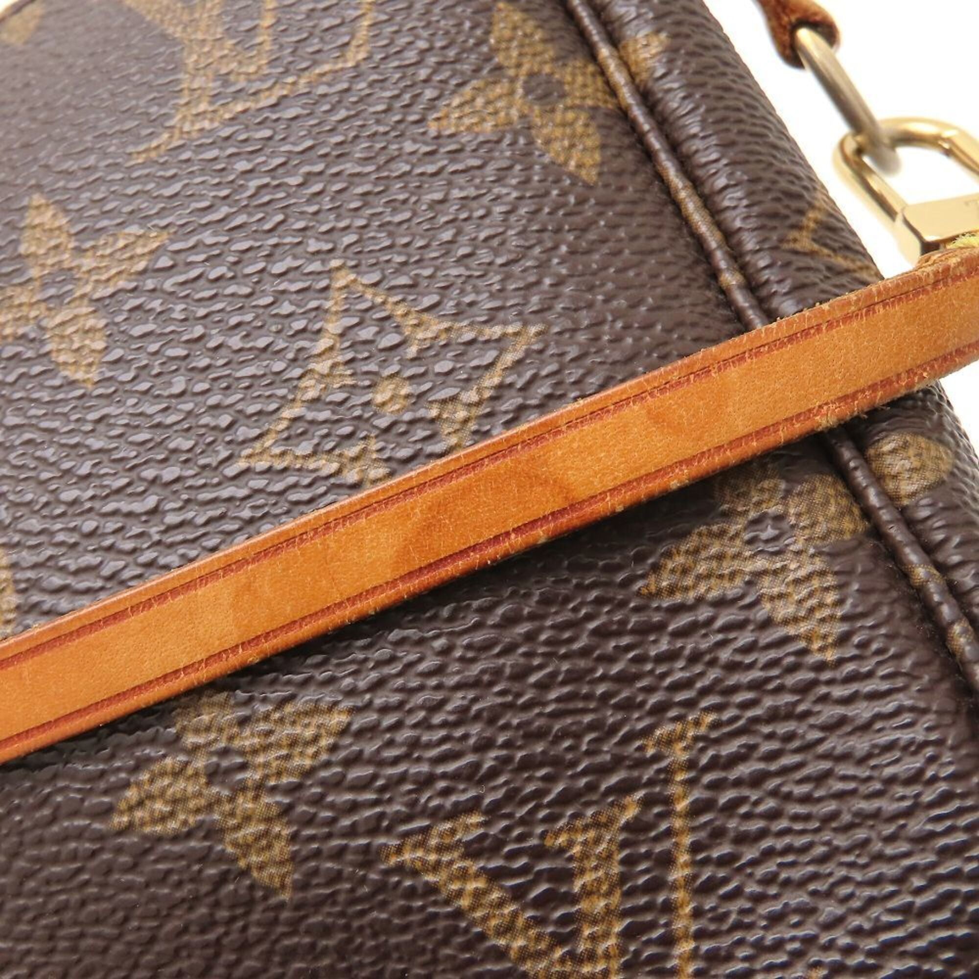 Louis Vuitton Brown Monogram Monogram Handbag Pochette (Pre-Owned)