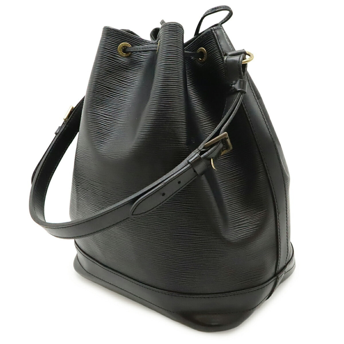 Louis Vuitton Noir Epi Leather Shoulder Bag (Pre-Owned)