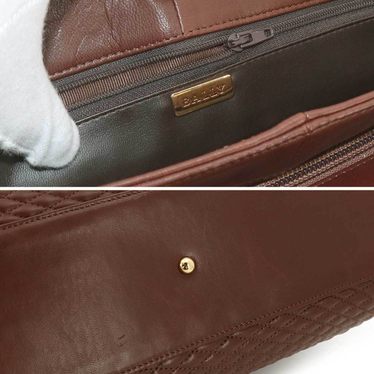 Bally Brown Leather Tote Bag (Pre-Owned)