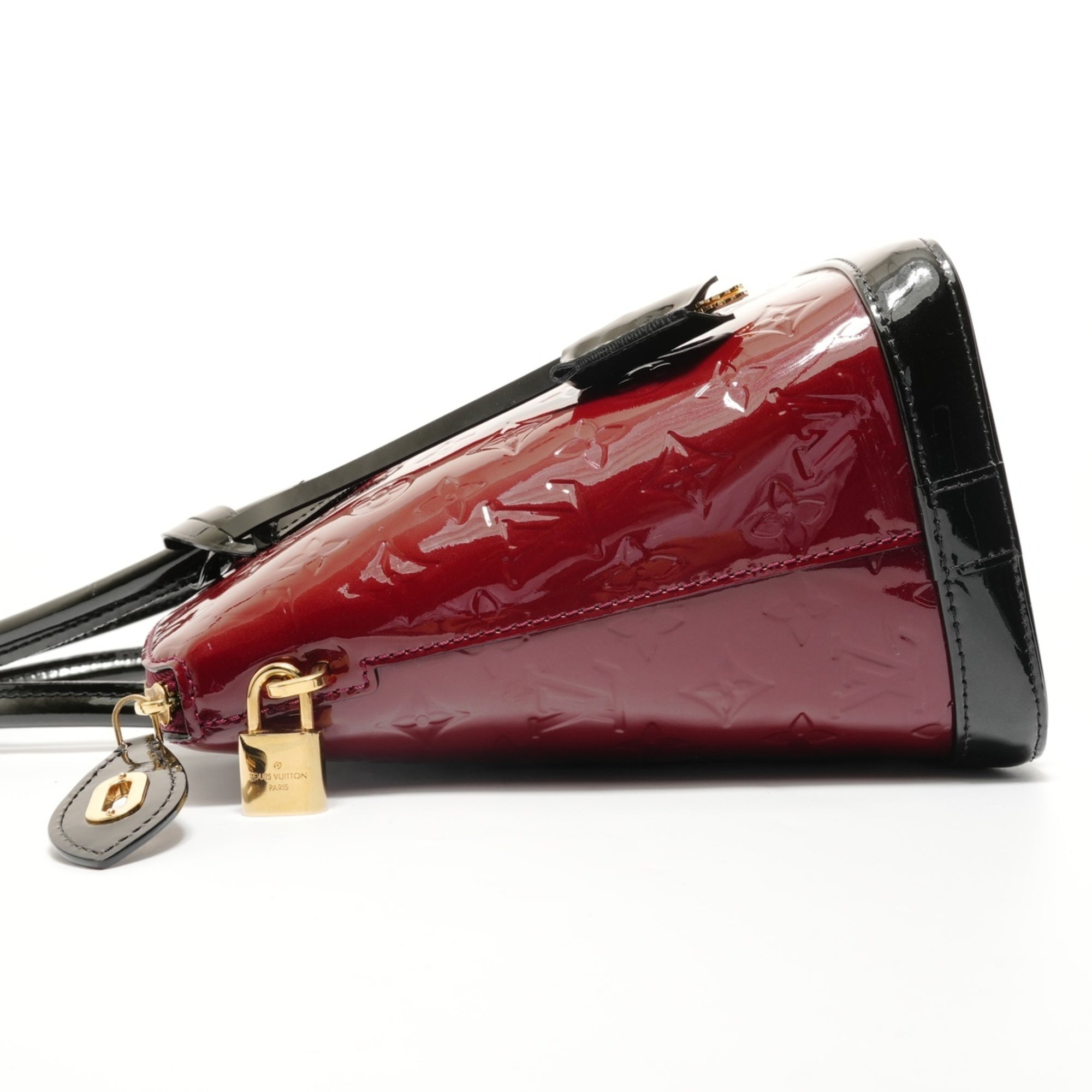 Louis Vuitton Monogram Vernis Red Color Monogram Vernis Handbag (Pre-Owned)