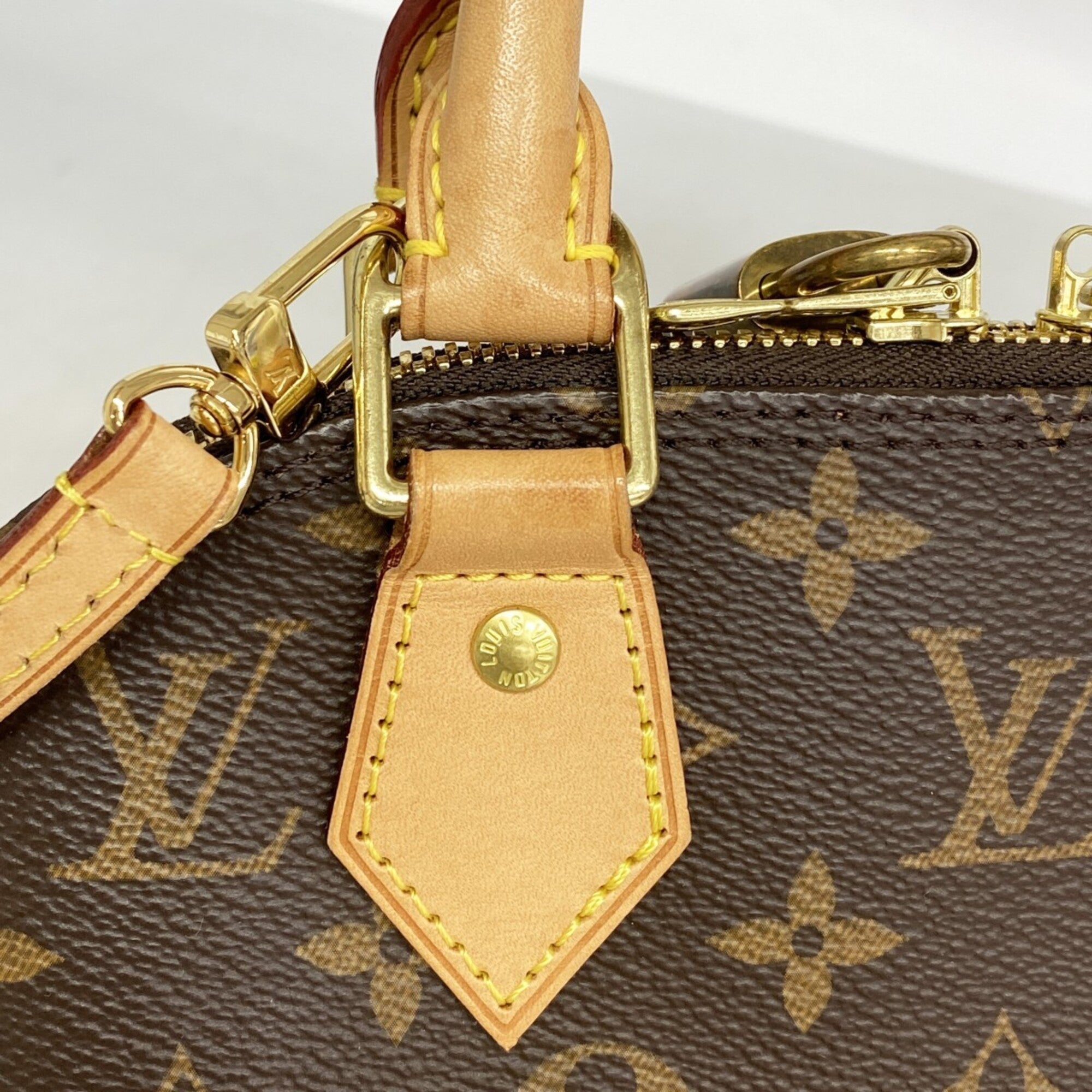 Louis Vuitton Brown Handbag (Pre-Owned)
