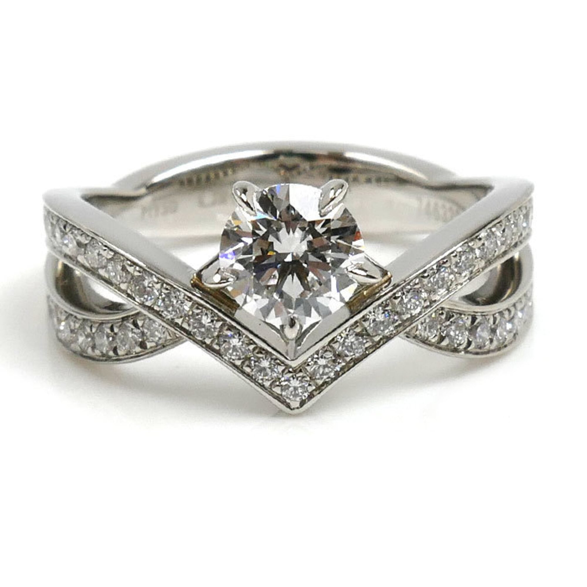 Chaumet Platinum 950 Band Ring (Pre-Owned)