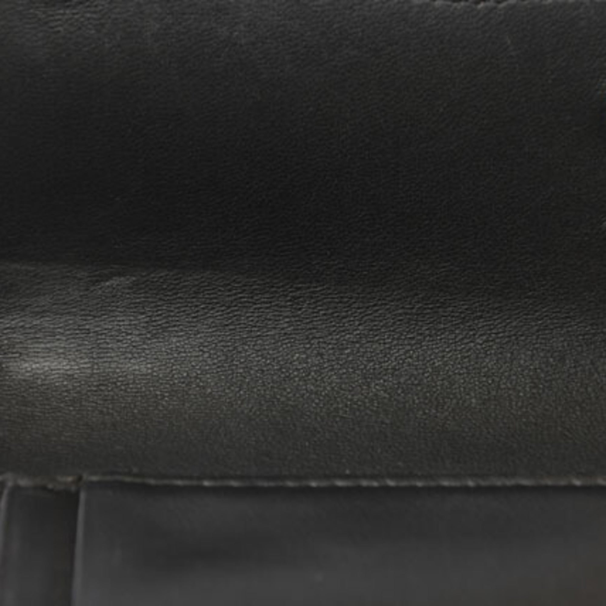 Christian Dior Navy Leather Wallet (Tri-Fold) (Pre-Owned)