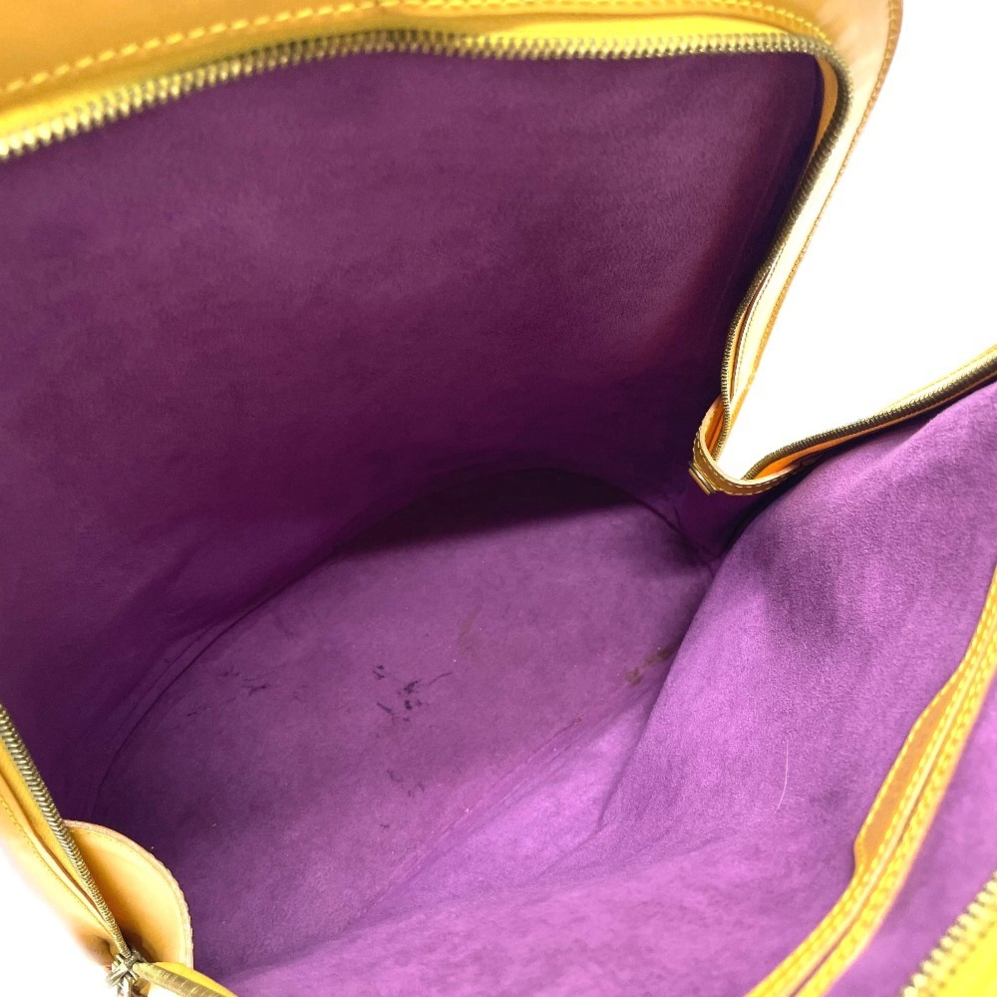 Louis Vuitton Epi Yellow Epi Leather Backpack (Pre-Owned)