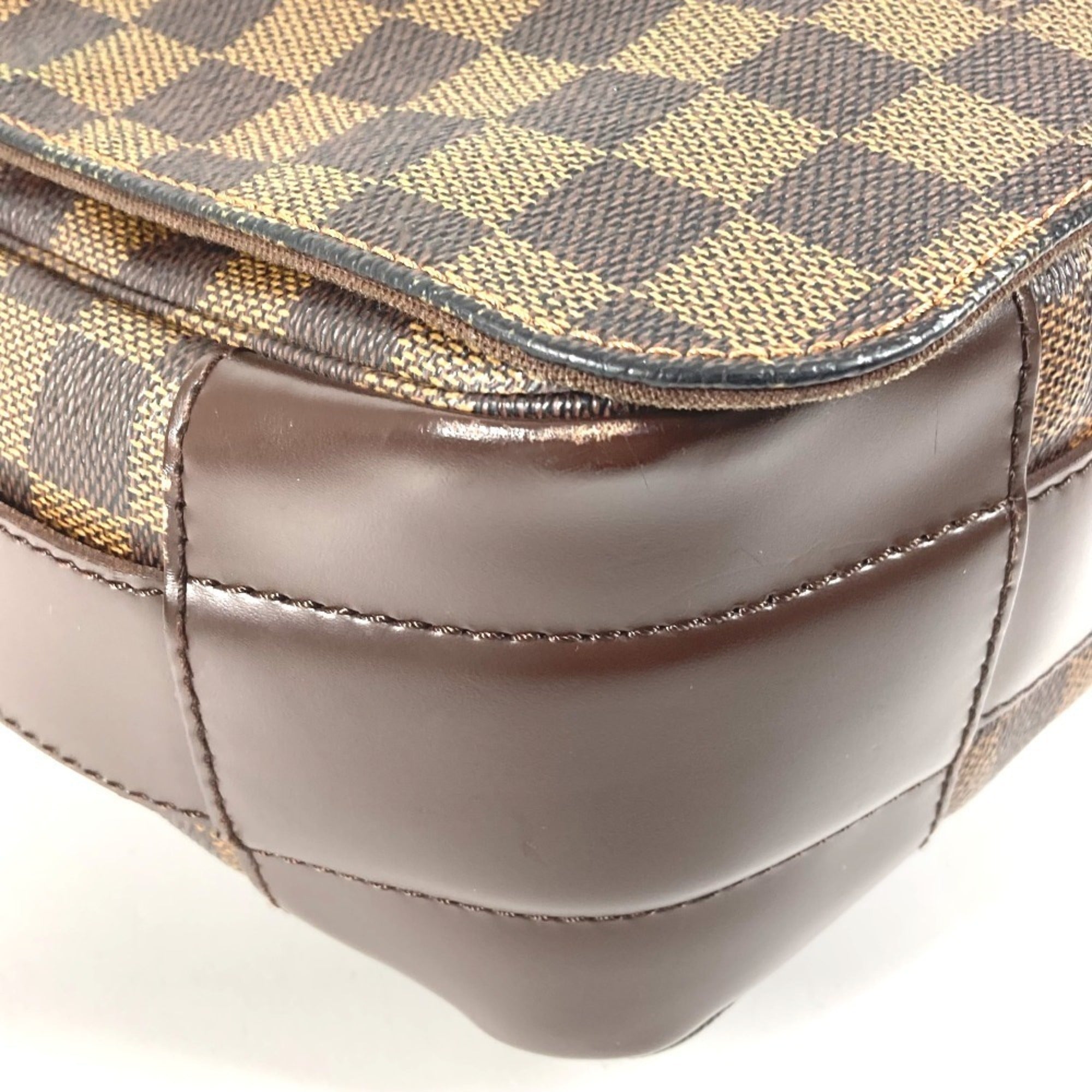 Louis Vuitton Brown Damier Canvas Messenger Bag Shoulder Bag (Pre-Owned)