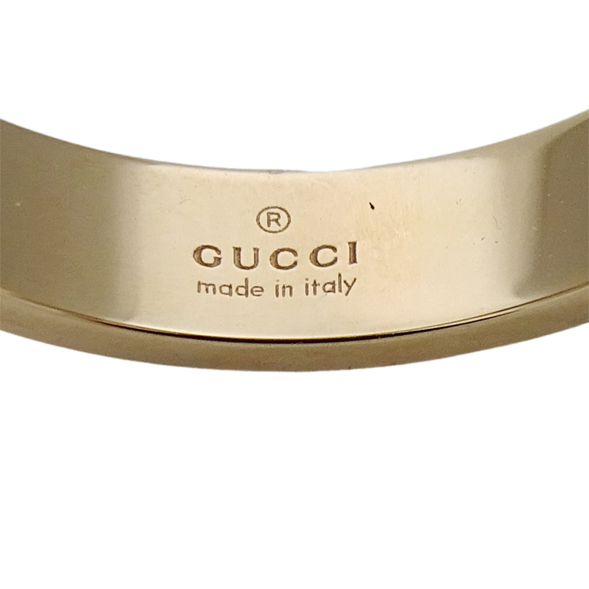Gucci Yellow Gold Yellow Gold (18K) Band Ring (Pre-Owned)