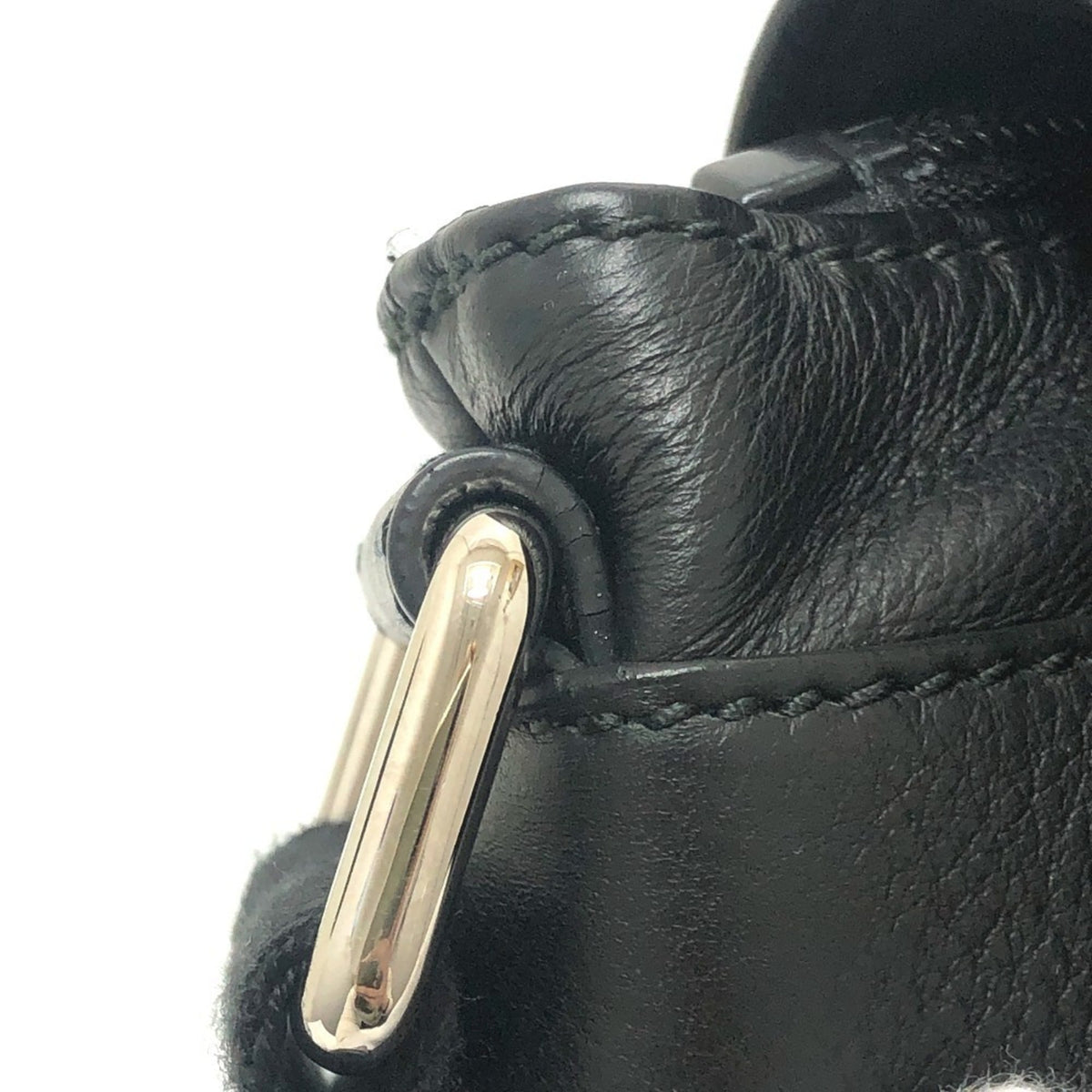 Dolce & Gabbana Black Leather Shoulder Bag (Pre-Owned)