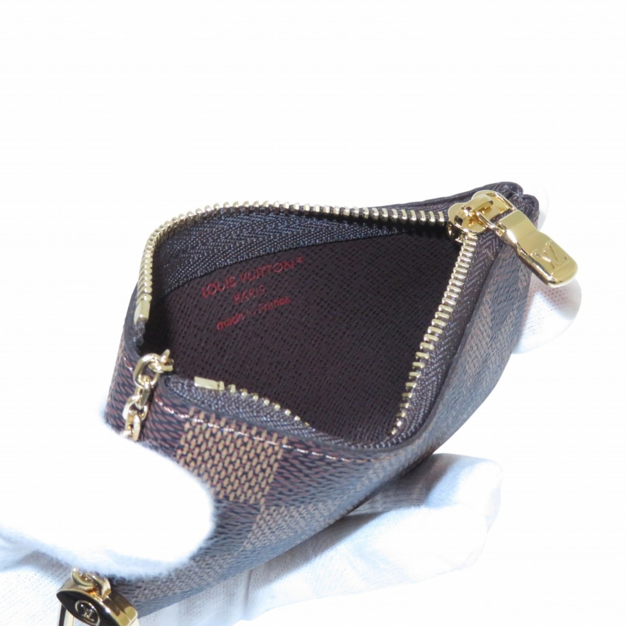 Louis Vuitton Brown Damier Canvas Coin Purse/Coin Case (Pre-Owned)