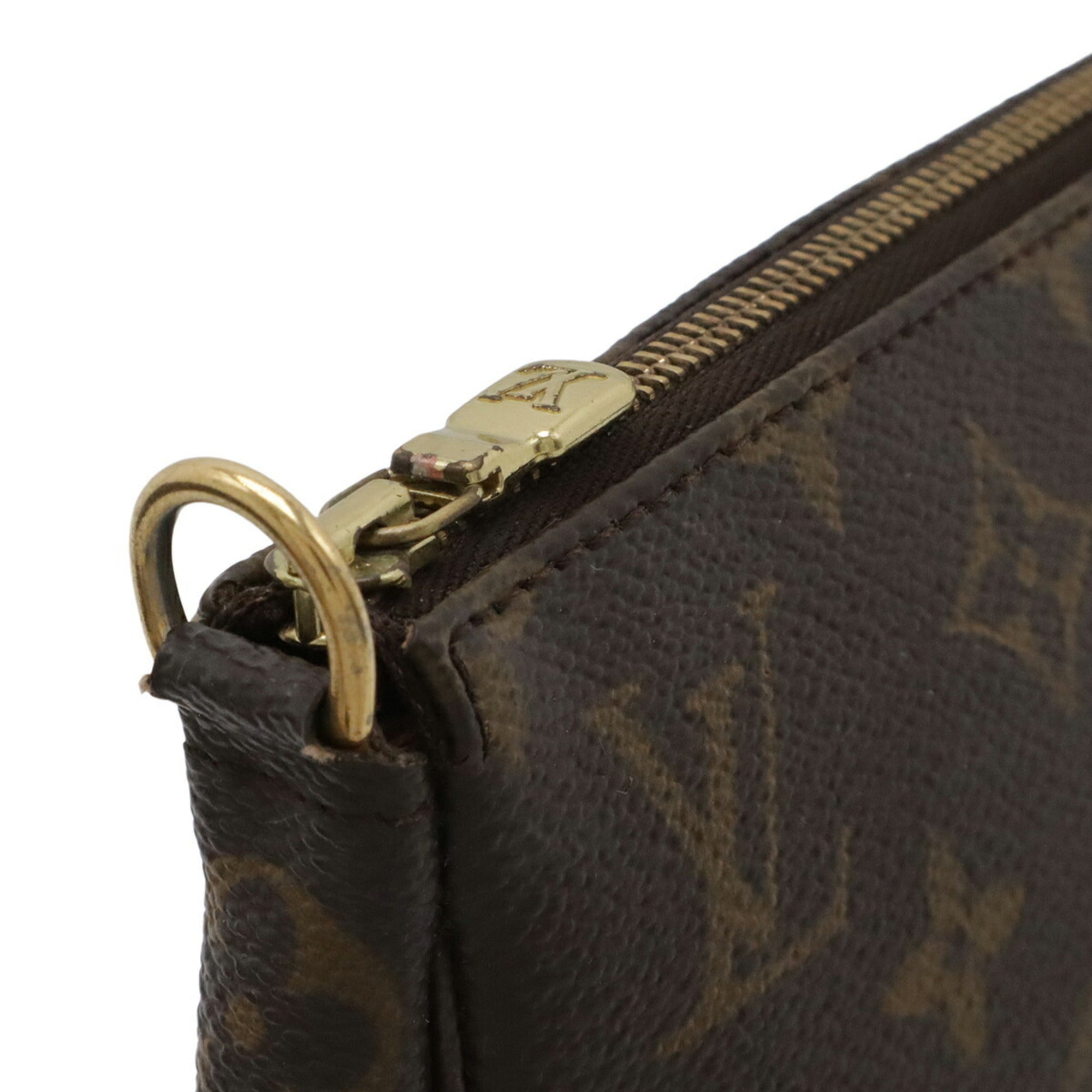 Louis Vuitton Monogram Brown Monogram Handbag Pochette (Pre-Owned)