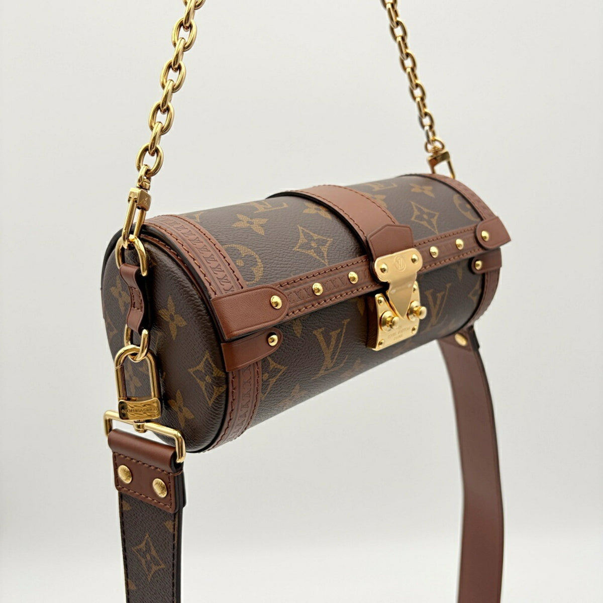 Louis Vuitton Monogram Brown Monogram Monogram Leather Shoulder Bag (Pre-Owned)