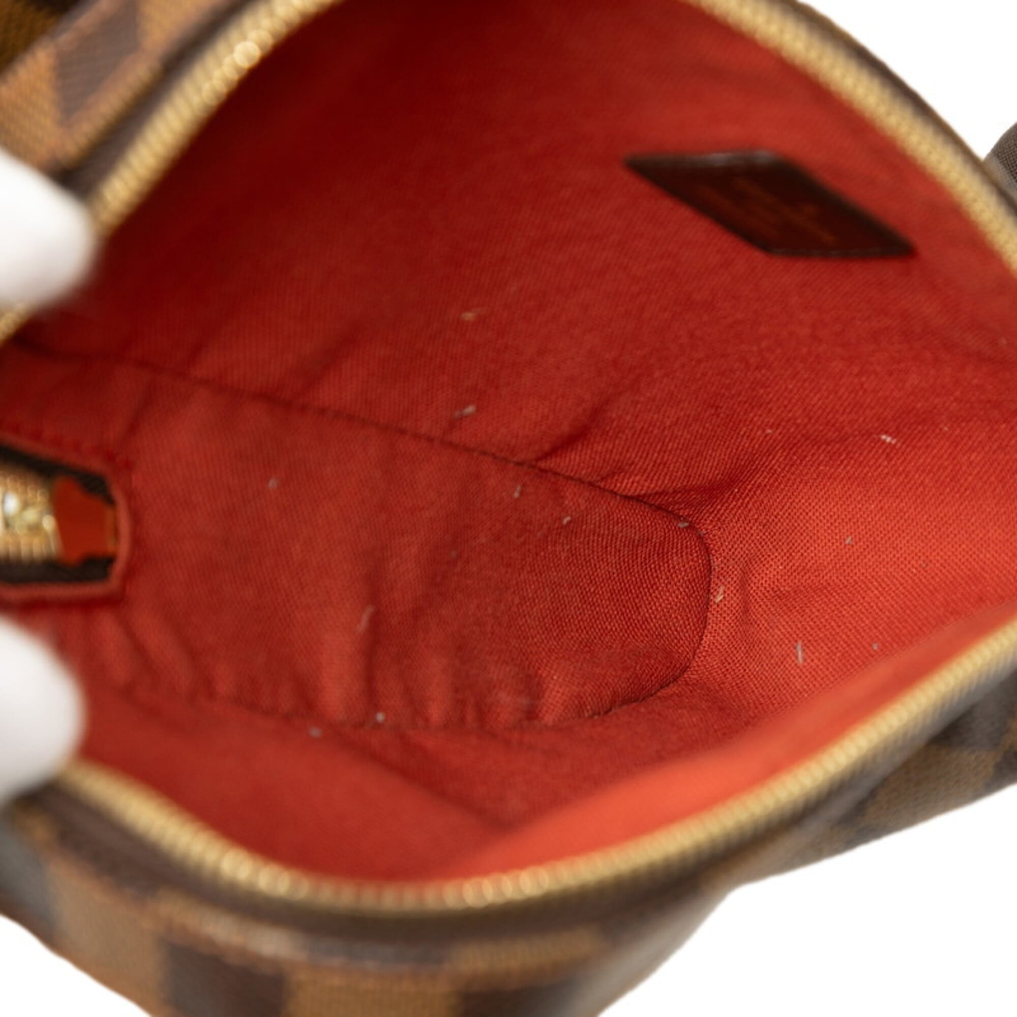 Louis Vuitton Brown Pvc Leather Sling Bag (Pre-Owned)
