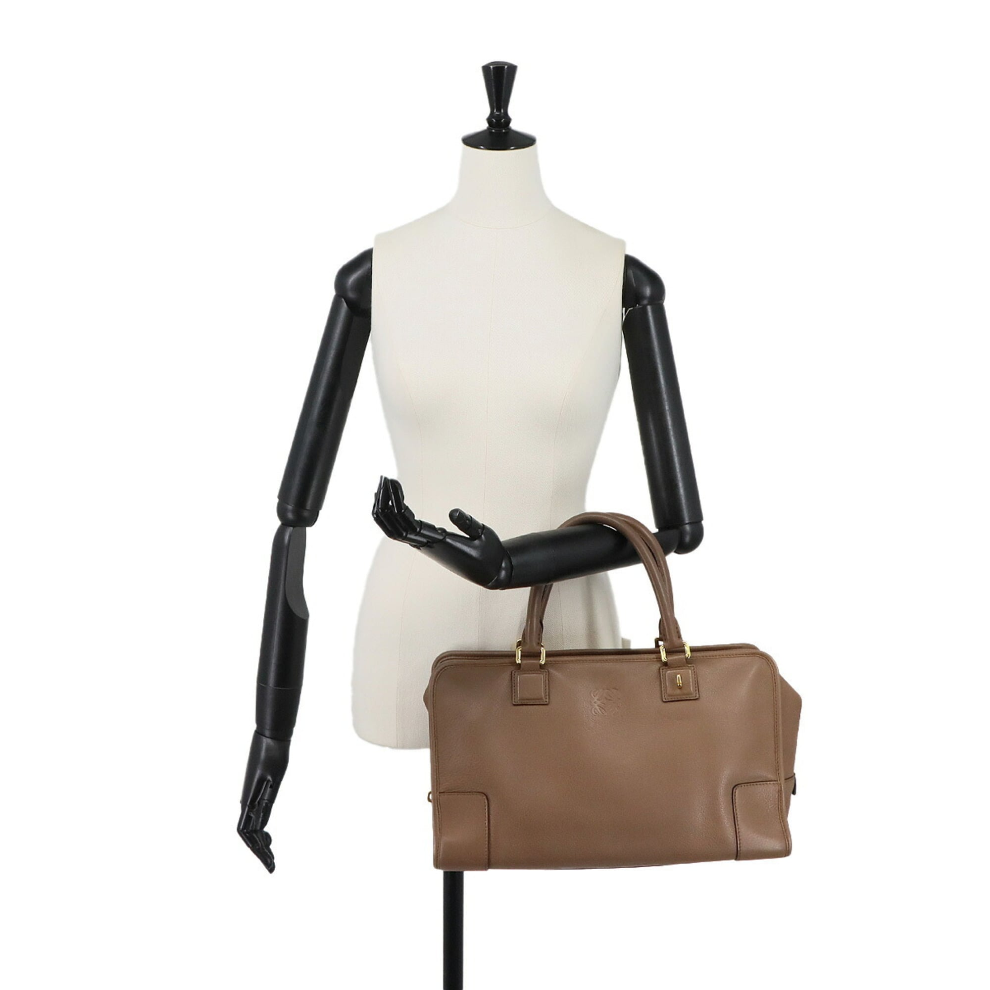 Loewe Brown Leather Handbag (Pre-Owned)