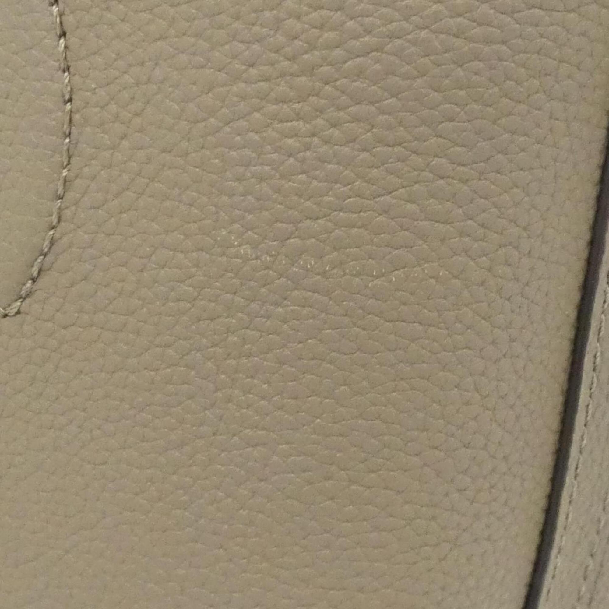 Louis Vuitton Brown Coated Canvas Leather Handbag (Pre-Owned)