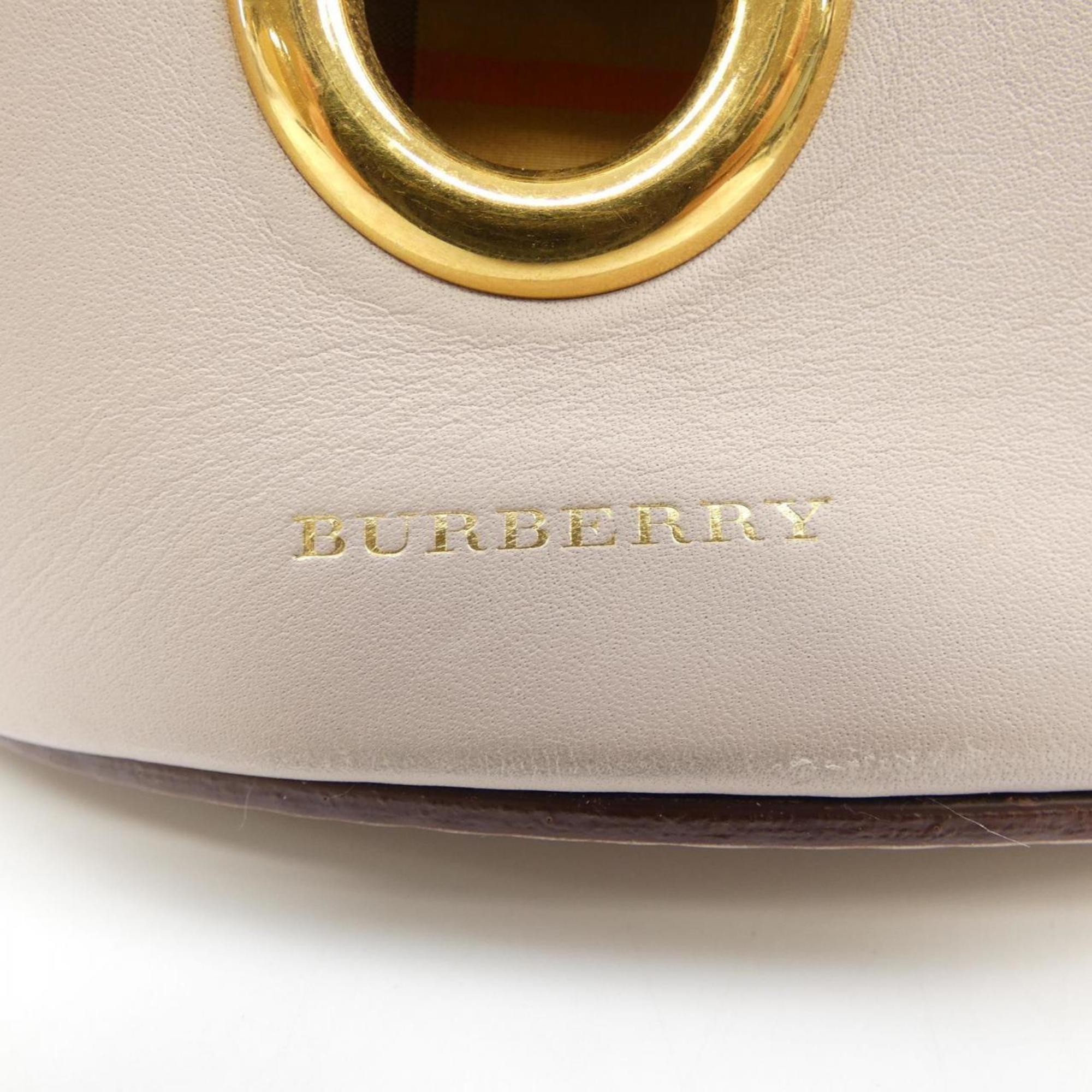 Burberry Gray Handbag (Pre-Owned)