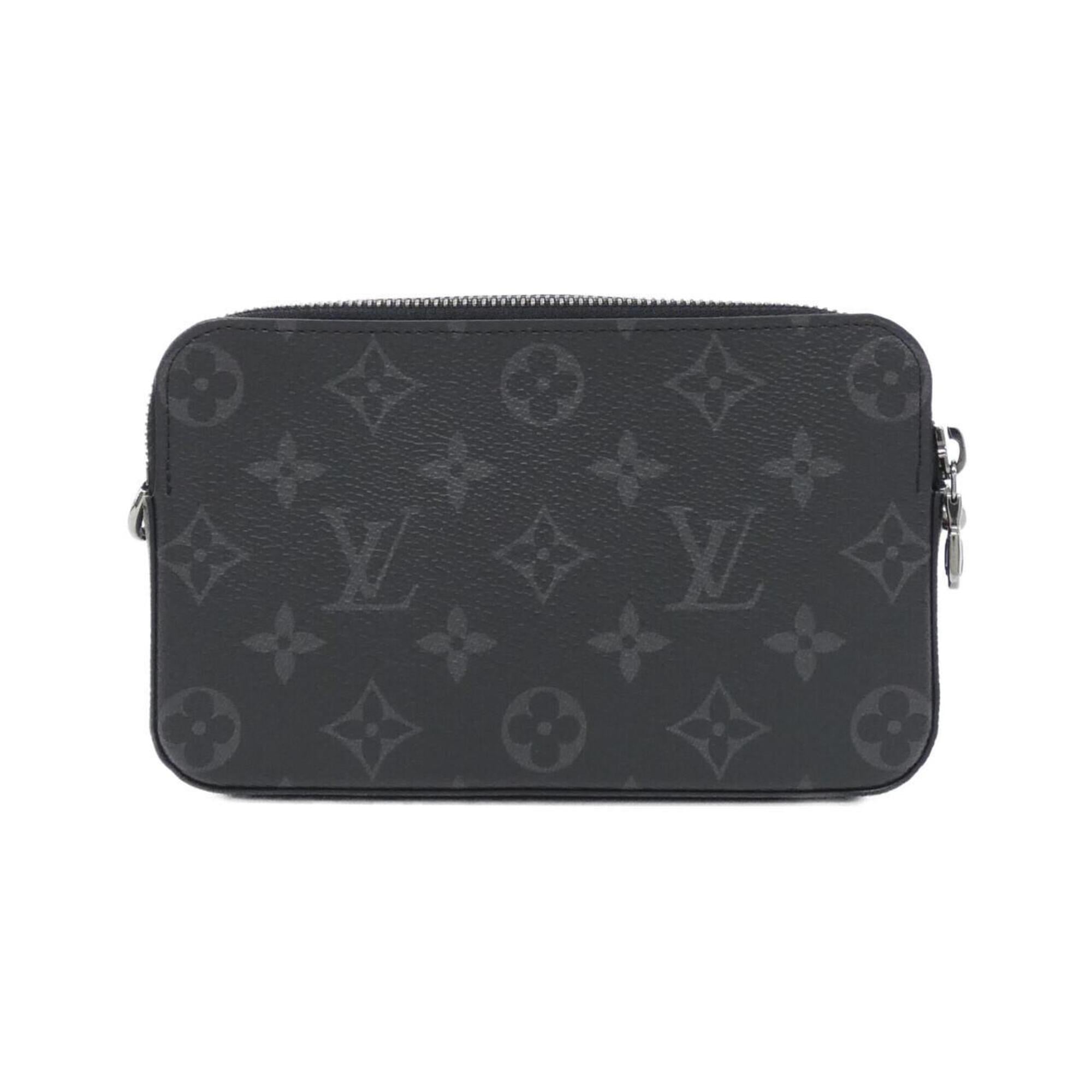 Louis Vuitton Black Monogram Eclipse Coated Canvas Shoulder Bag (Pre-Owned)
