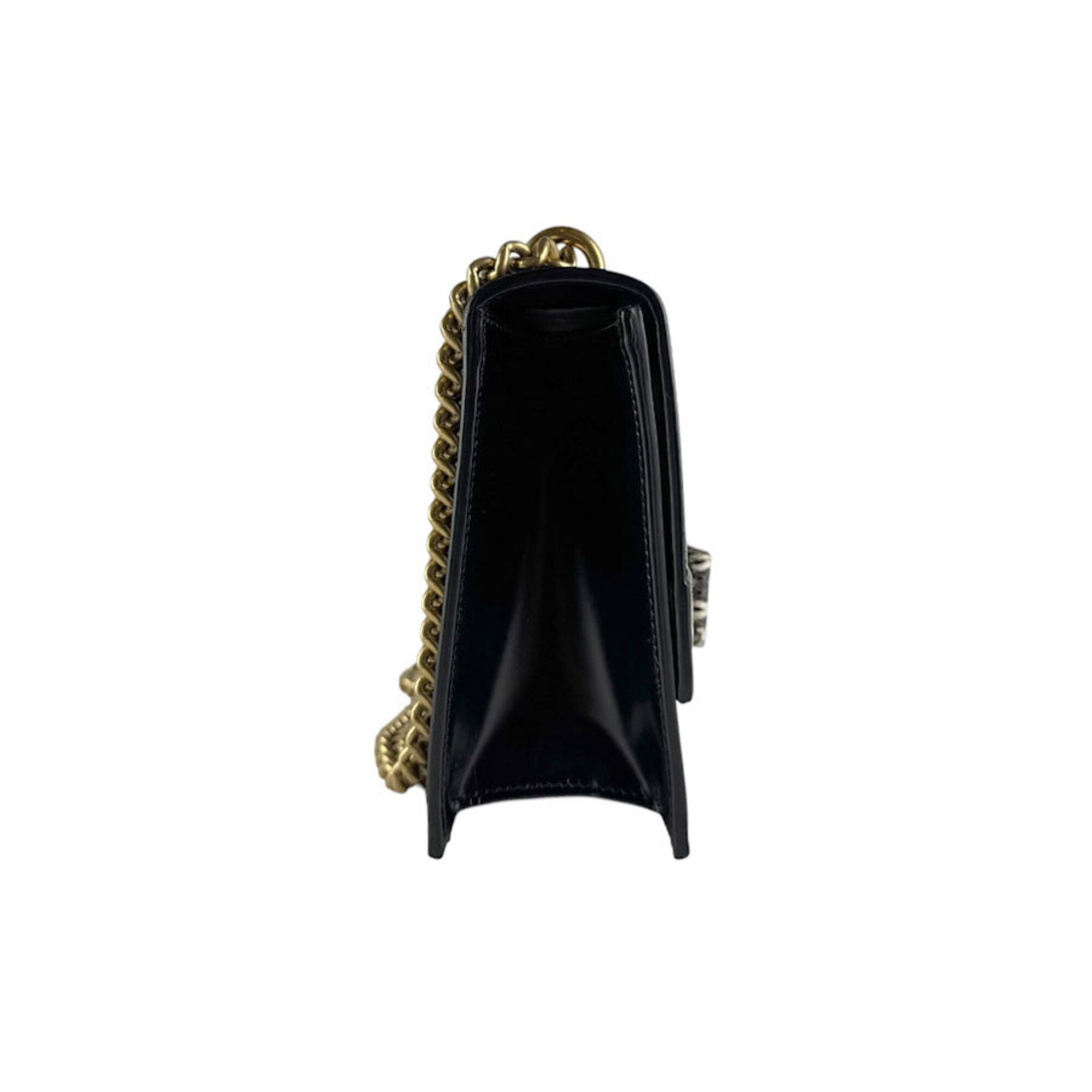 Gucci Black Leather Shoulder Bag (Pre-Owned)