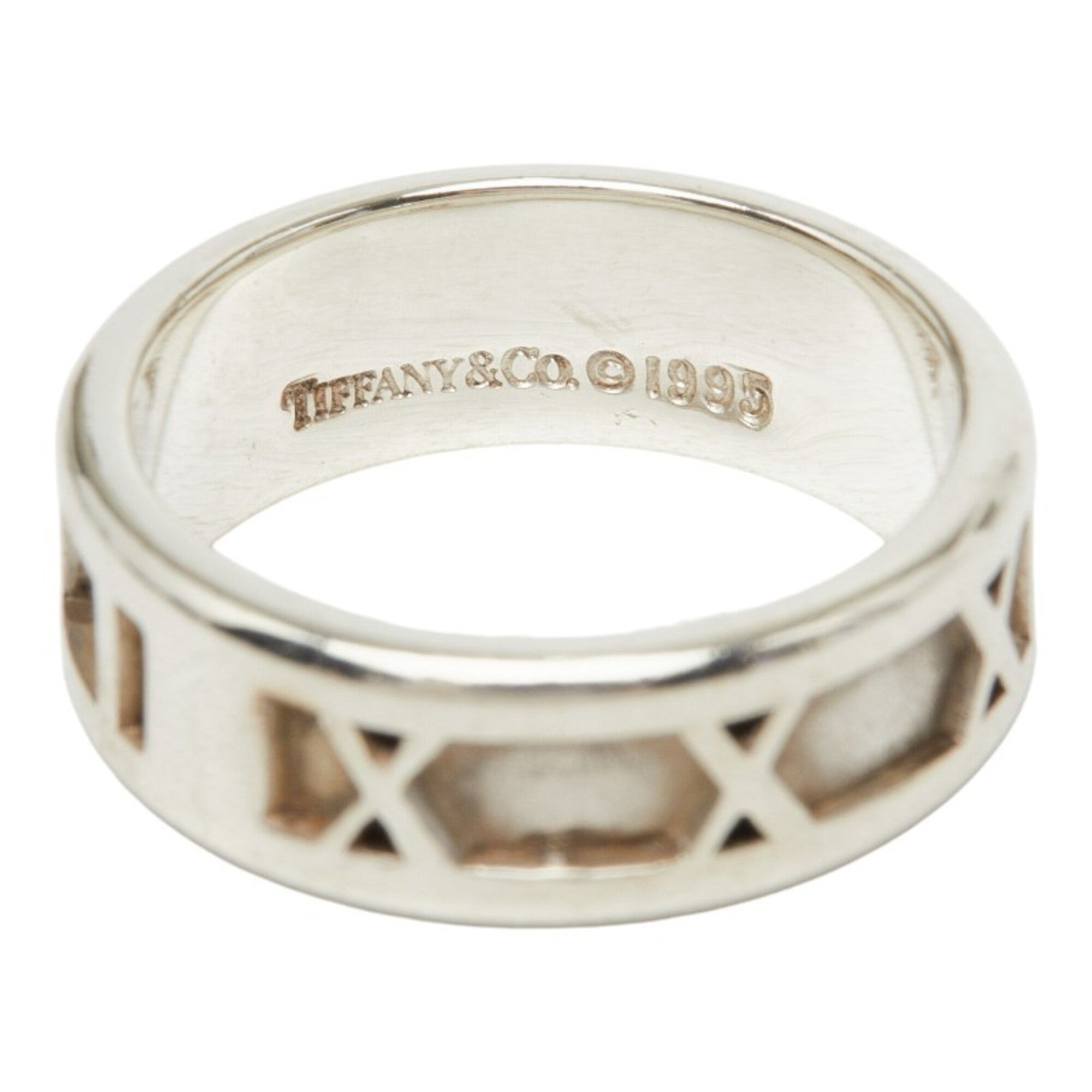 Tiffany Silver 925 Band Ring (Pre-Owned)