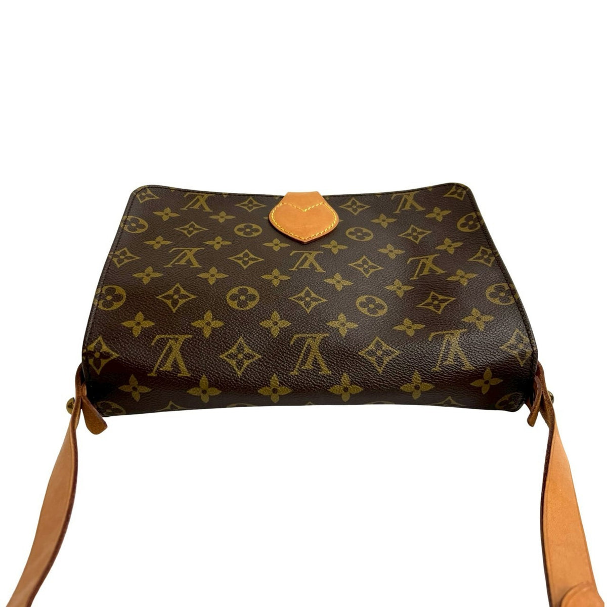 Louis Vuitton Brown Leather Pvc Pochette Shoulder Bag (Pre-Owned)