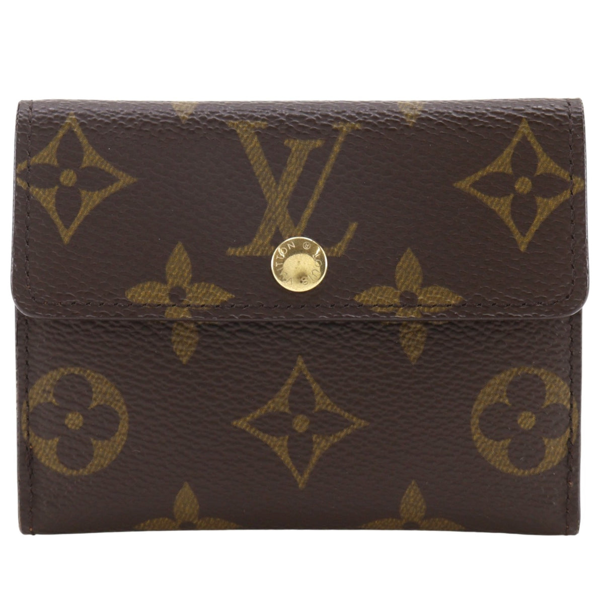 Louis Vuitton Brown Monogram Monogram Coin Purse/Coin Case (Pre-Owned)