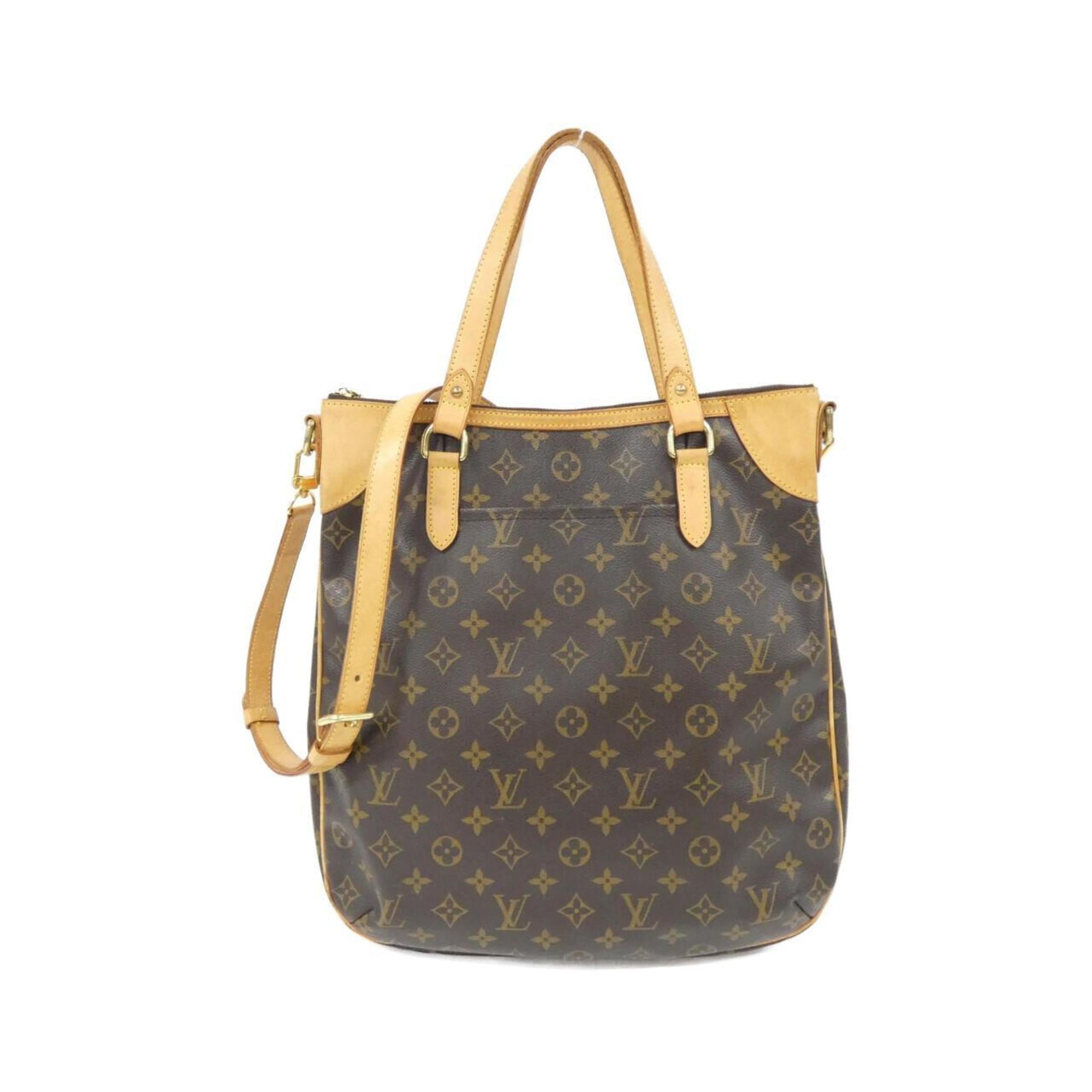 Louis Vuitton Brown Coated Canvas Handbag (Pre-Owned)