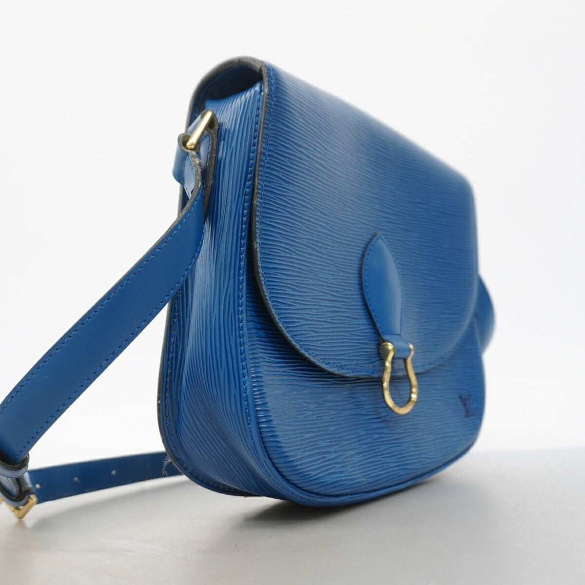 Louis Vuitton Toledo Blue Shoulder Bag (Pre-Owned)