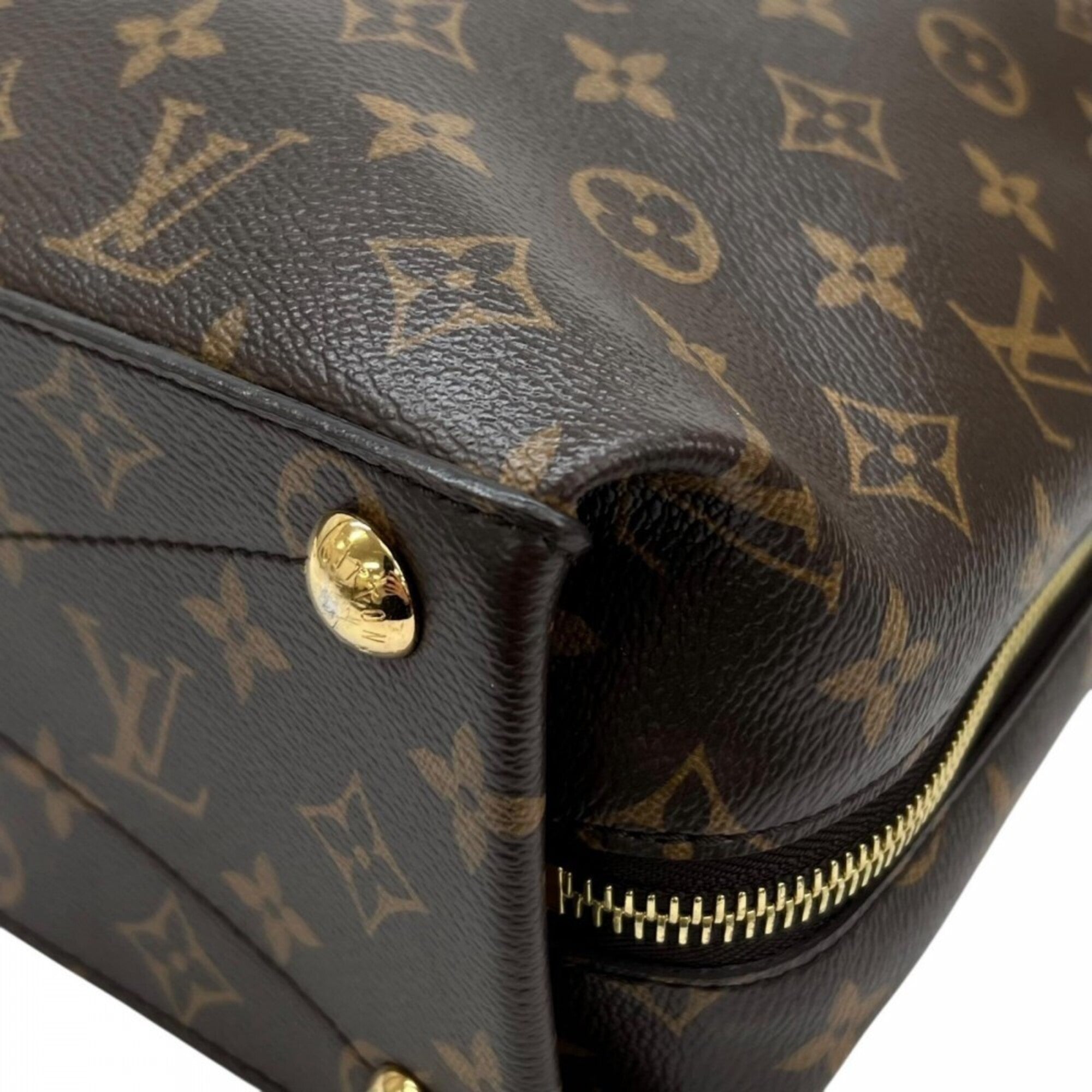 Louis Vuitton Brown Monogram Canvas Tote Bag (Pre-Owned)